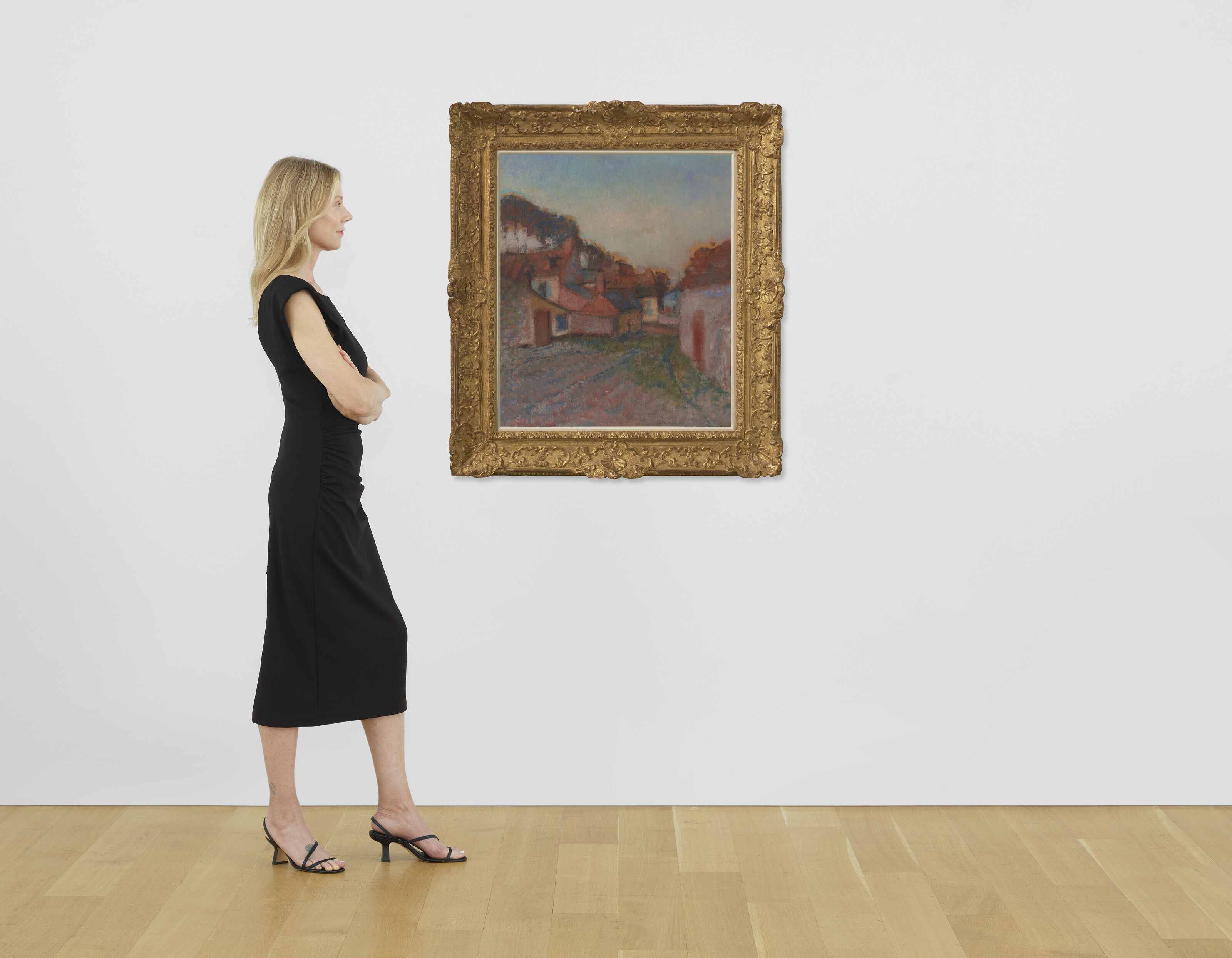 EDGAR DEGAS (1834-1917), Rue de village | Christie's