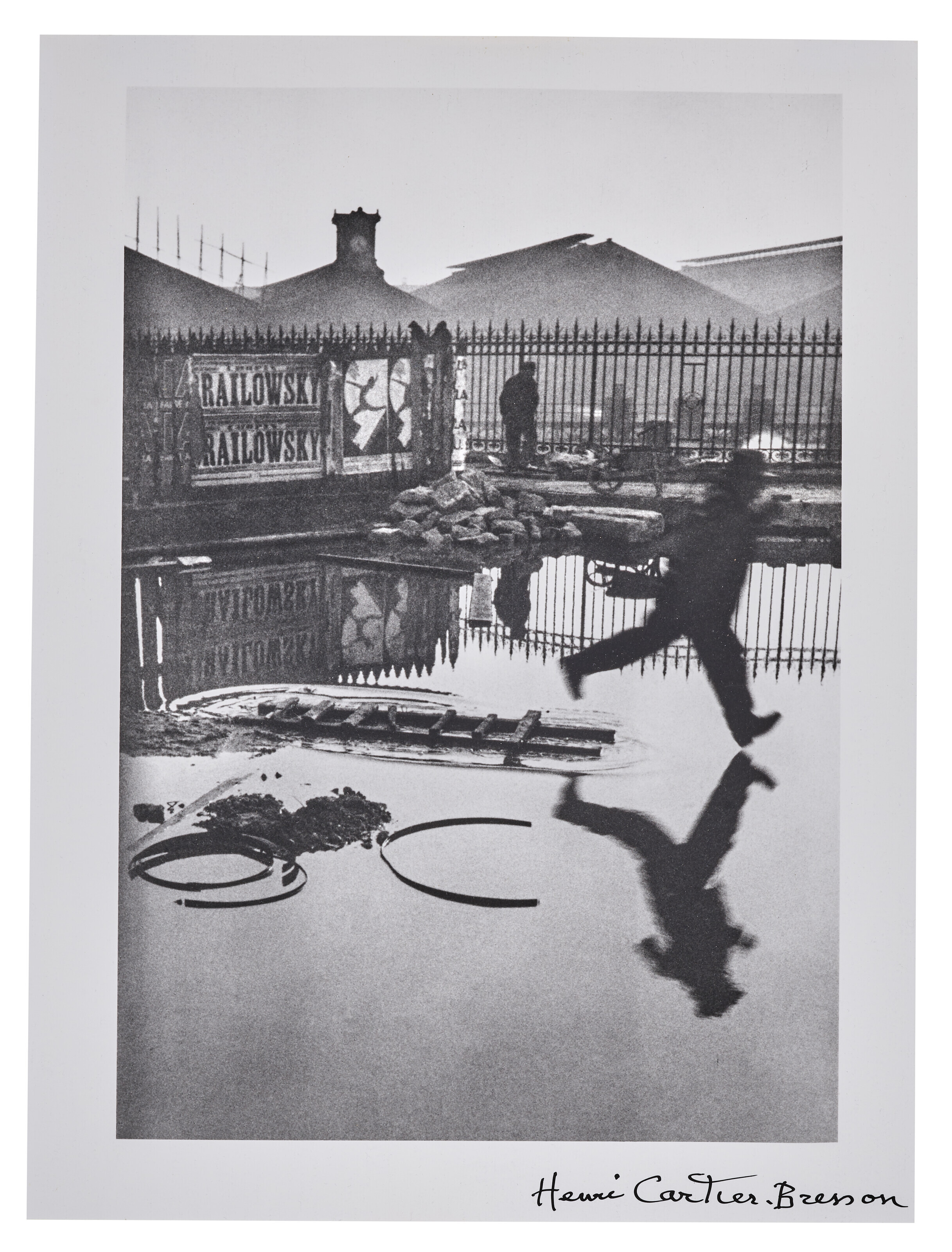 HENRI CARTIER–BRESSON (1908–2004), Behind the Gare St. Lazare