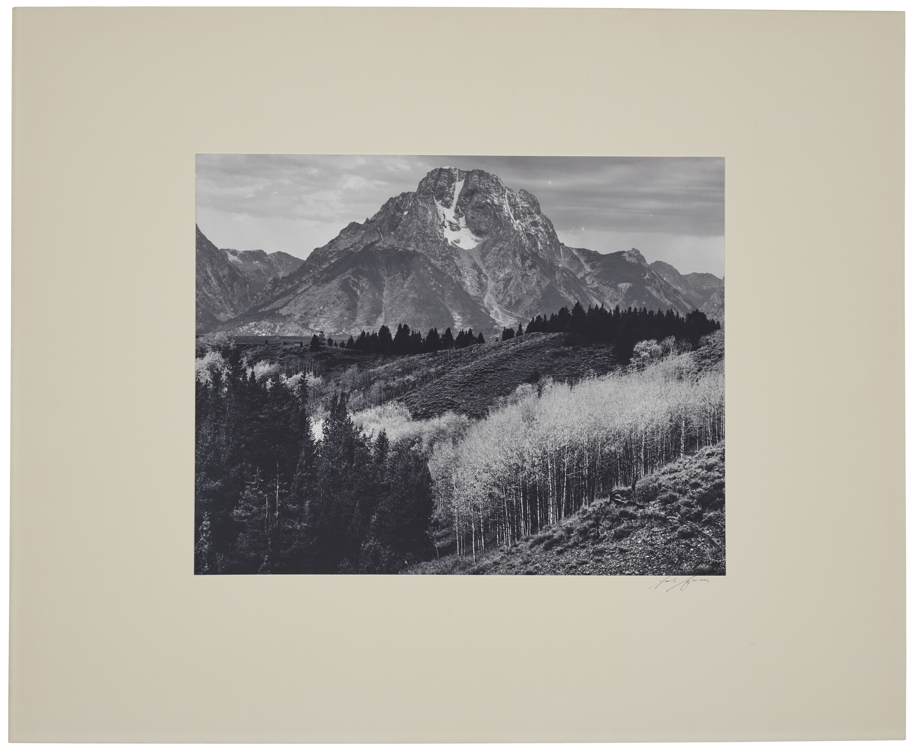 ANSEL ADAMS (1902–1984), Mount Moran, Autumn, 1948 | Christie's