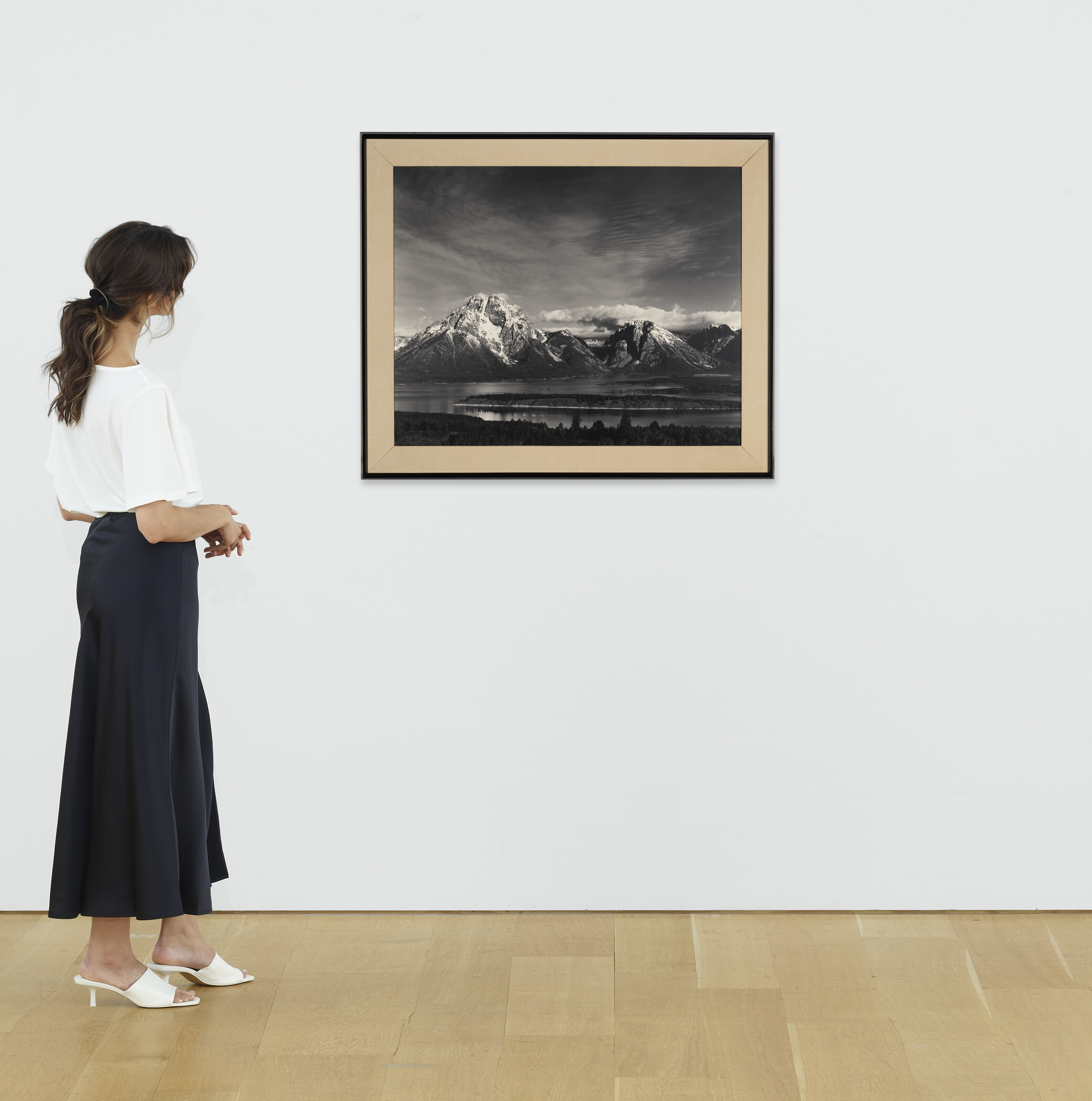 ANSEL ADAMS (1902–1984), Mt. Moran and Jackson Lake from Signal