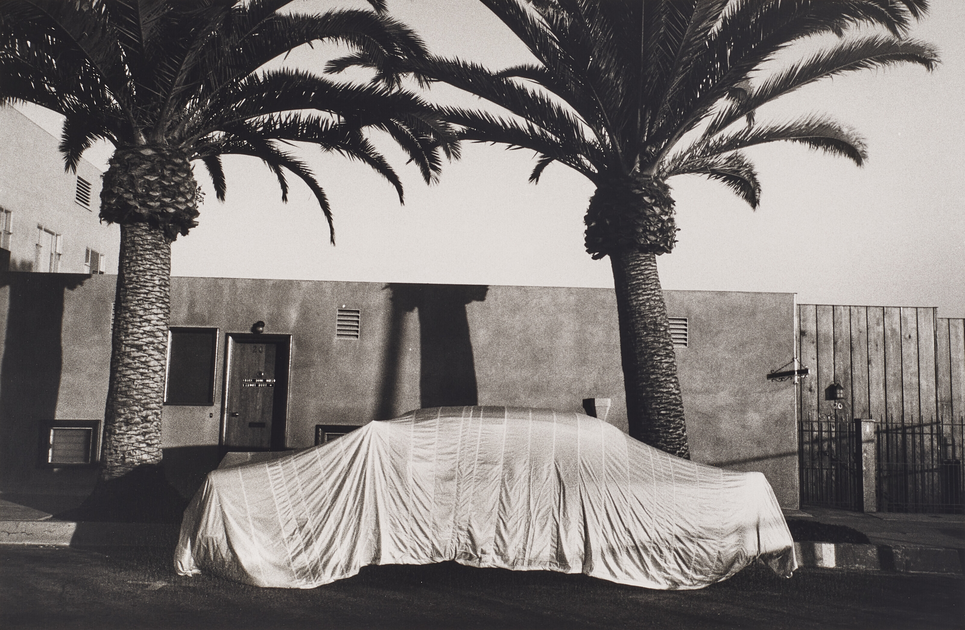 ROBERT FRANK (1924 2019) Covered Car Long Beach California 1955