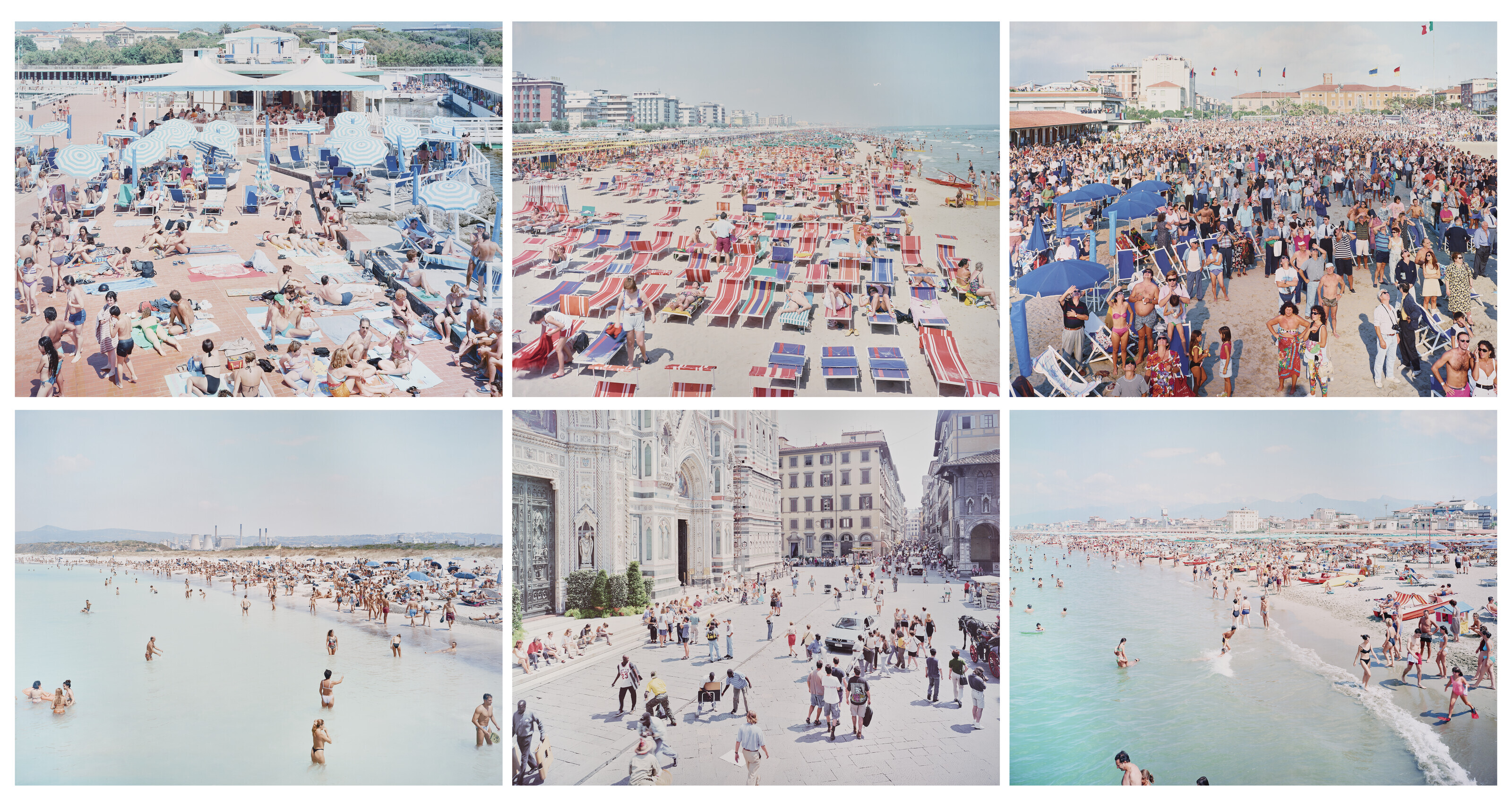 MASSIMO VITALI (B. 1944), A Portfolio of Landscapes with Figures 