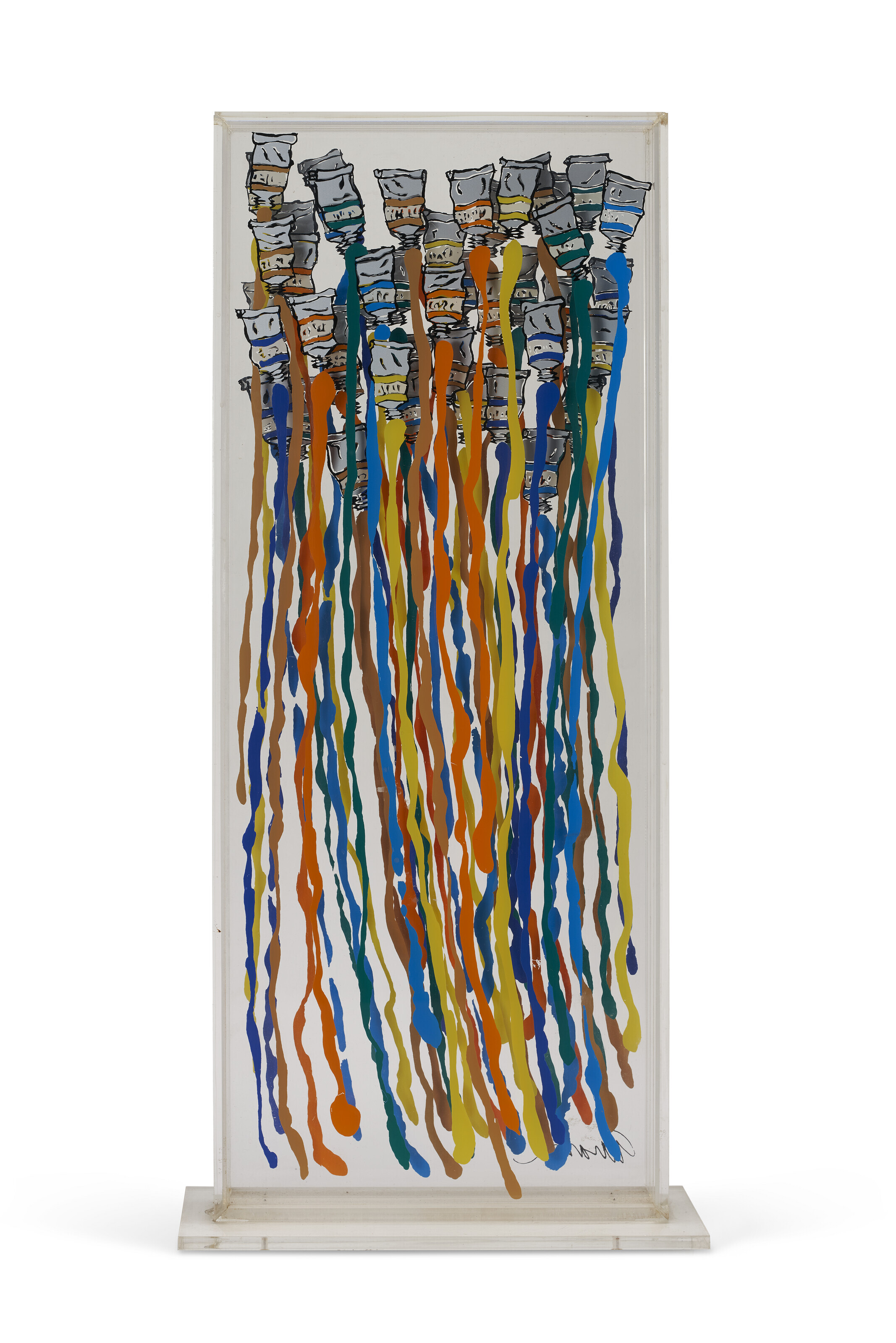 ARMAN (1928-2005), Harpe de Couleurs | Christie's