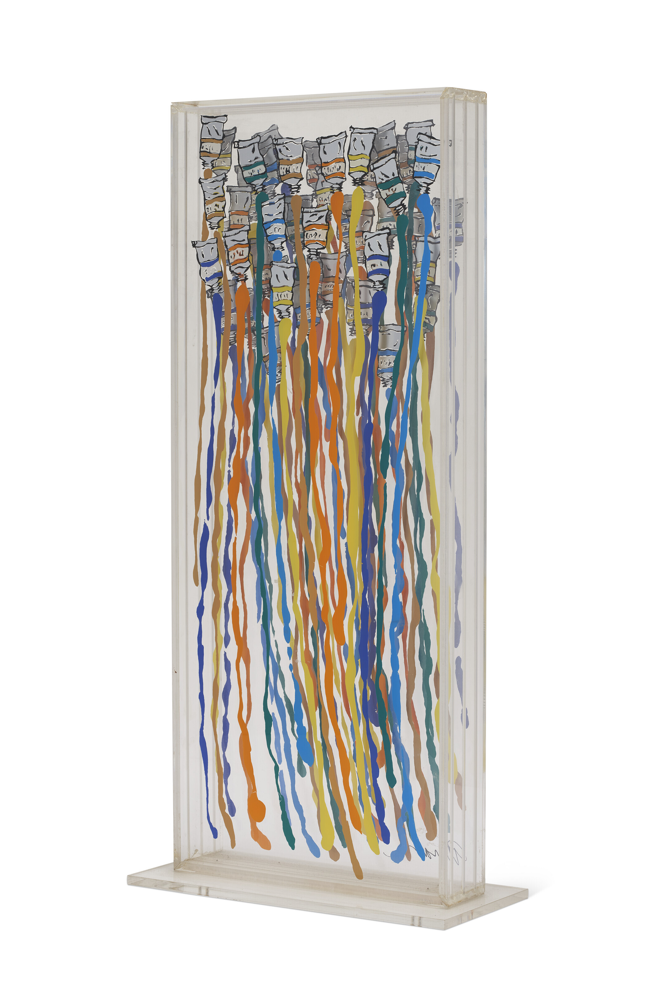 ARMAN (1928-2005), Harpe de Couleurs | Christie's