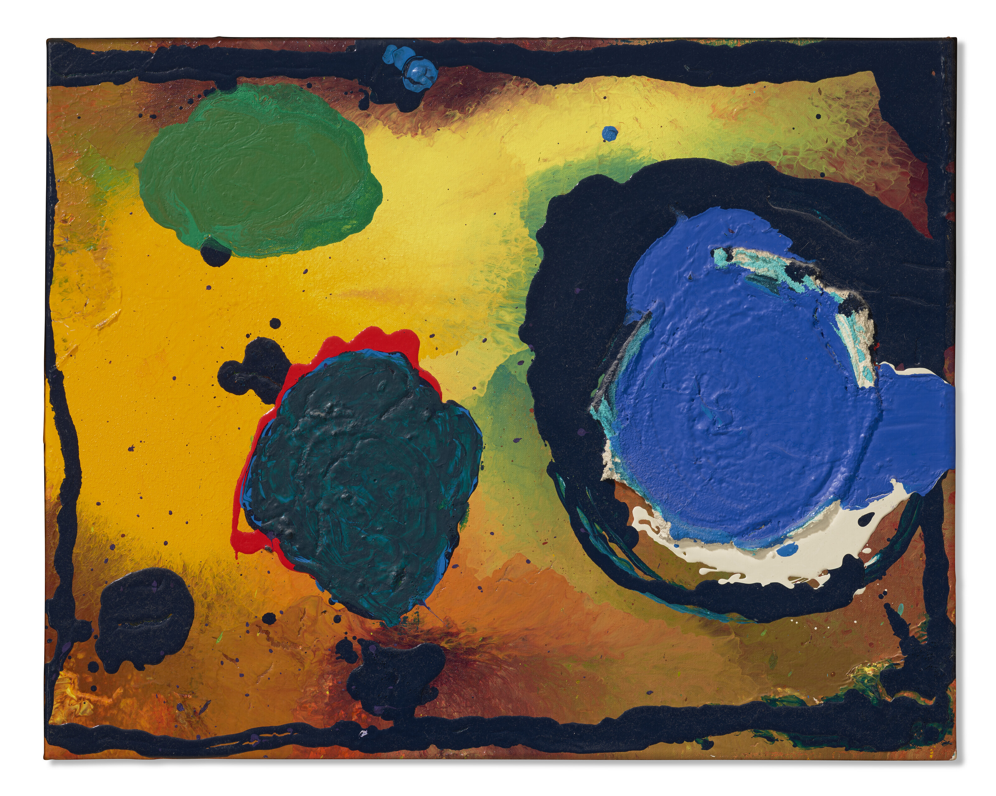 JULES OLITSKI (1922-2007), Memoirs: Blue and Green | Christie’s