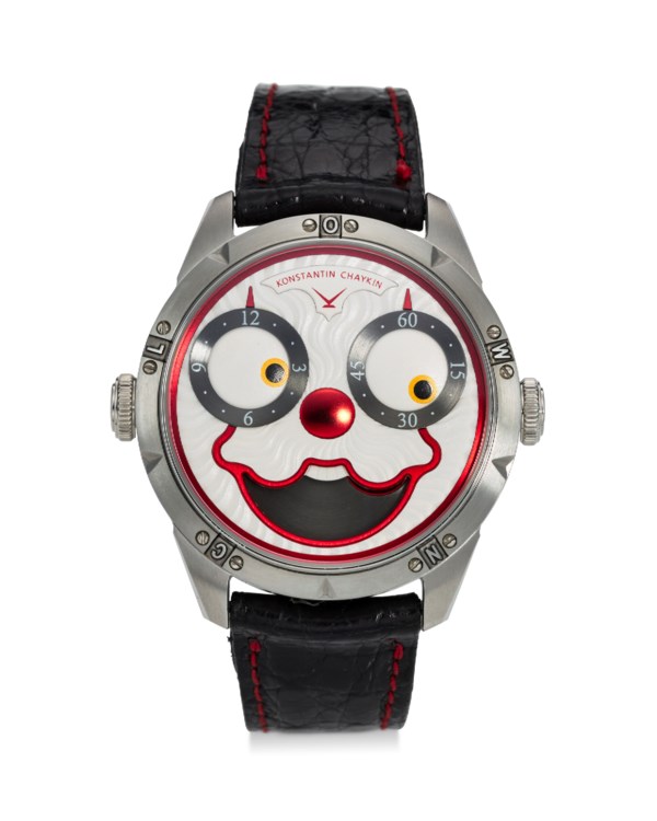 KONSTANTIN CHAYKIN, "CLOWN," A RARE LIMITED EDITION STEEL
