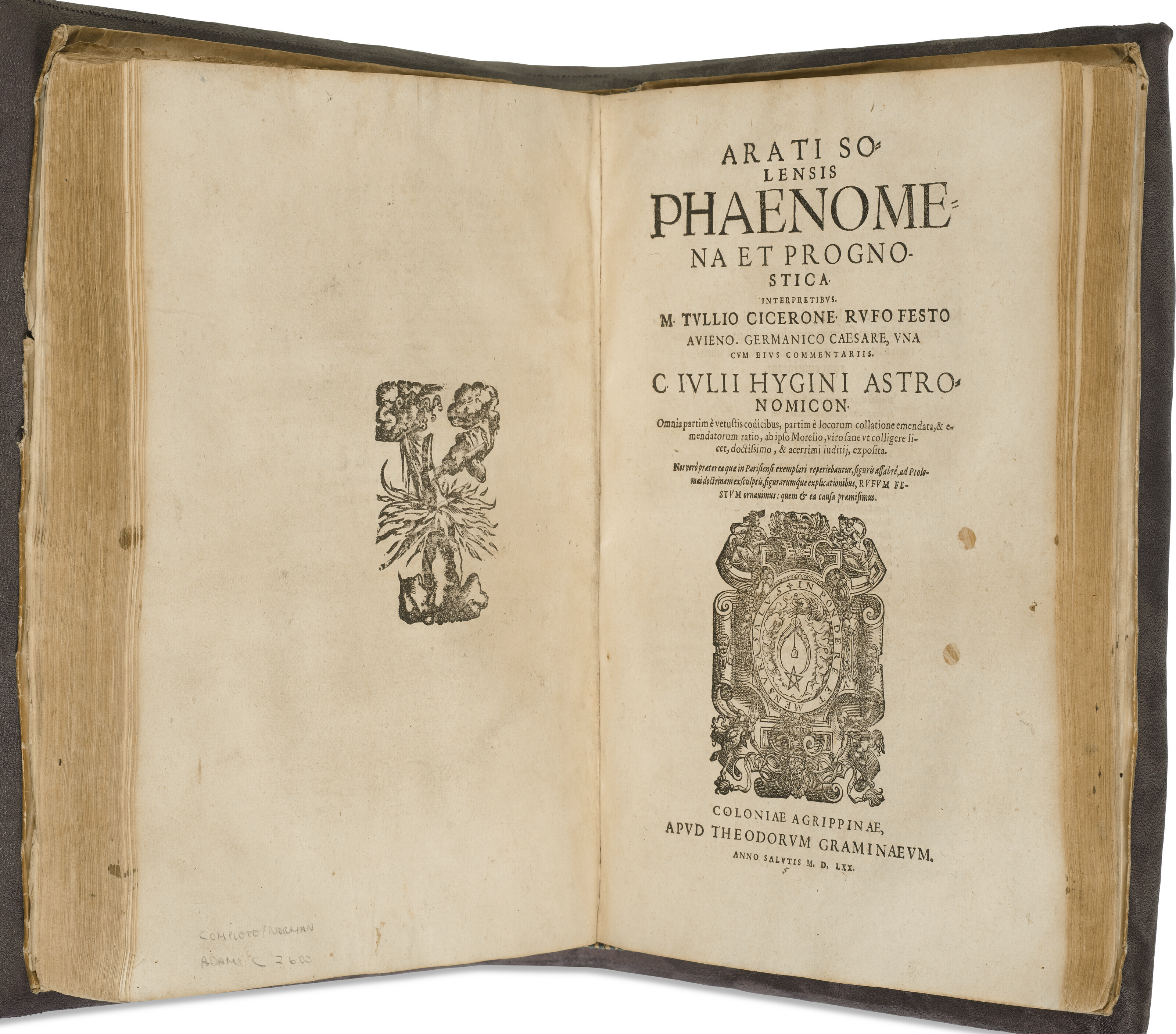 De revolutionibus orbium coelestium, Nicolaus Copernicus, 1566 | Christie's