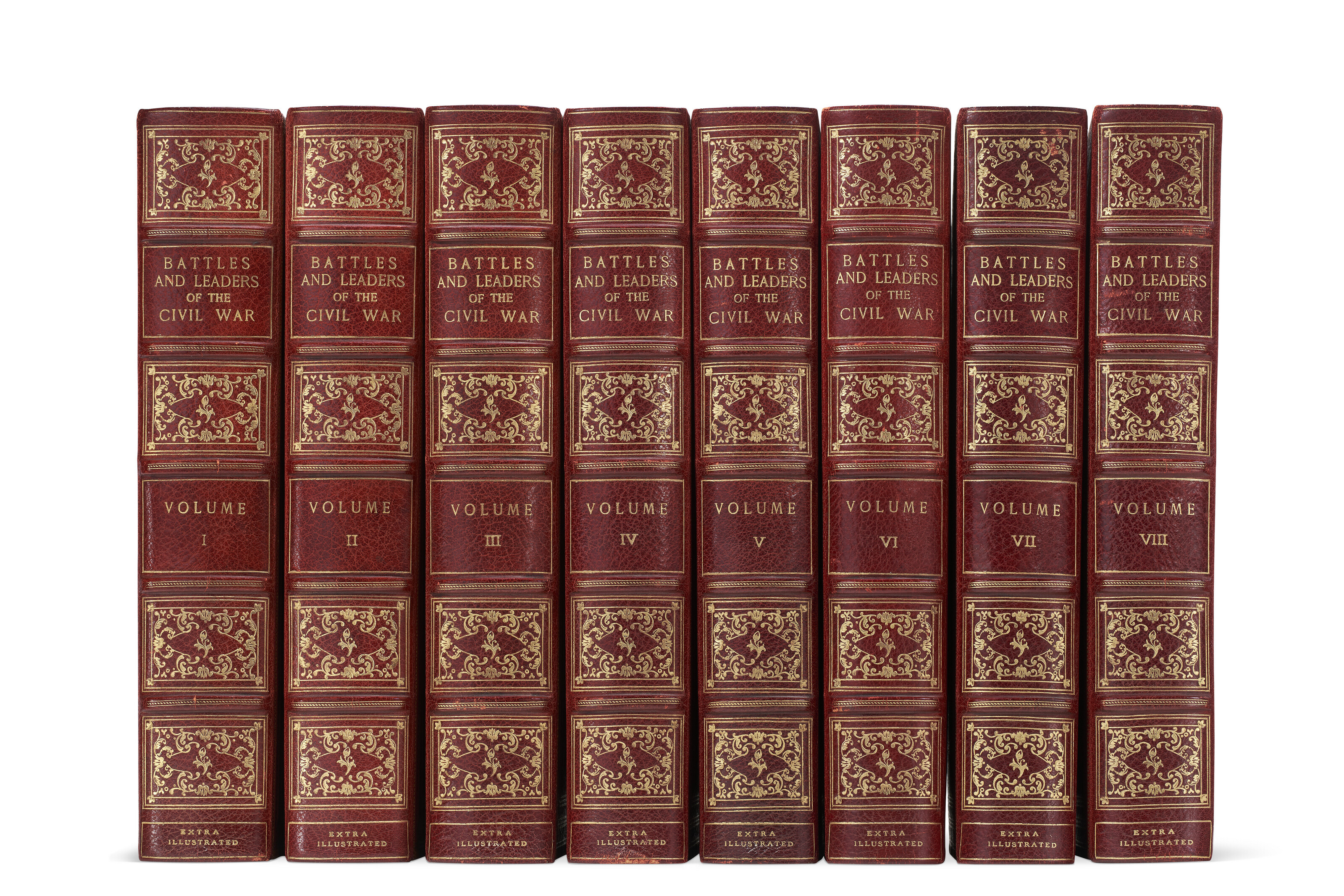 Battles and Leaders of the Civil War, extra-illustrated and finely ...