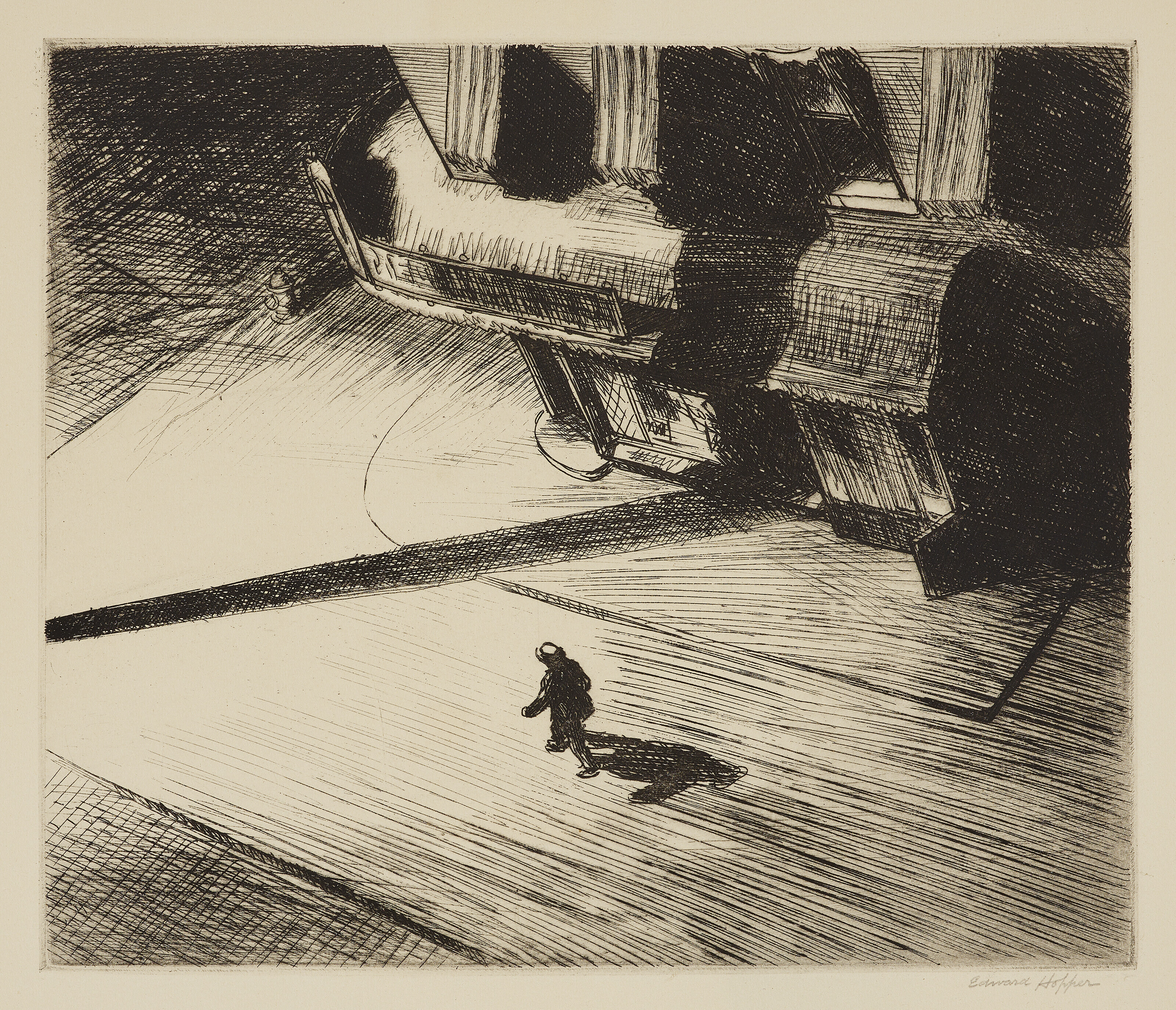 EDWARD HOPPER (1882-1967), Night Shadows, from Six American
