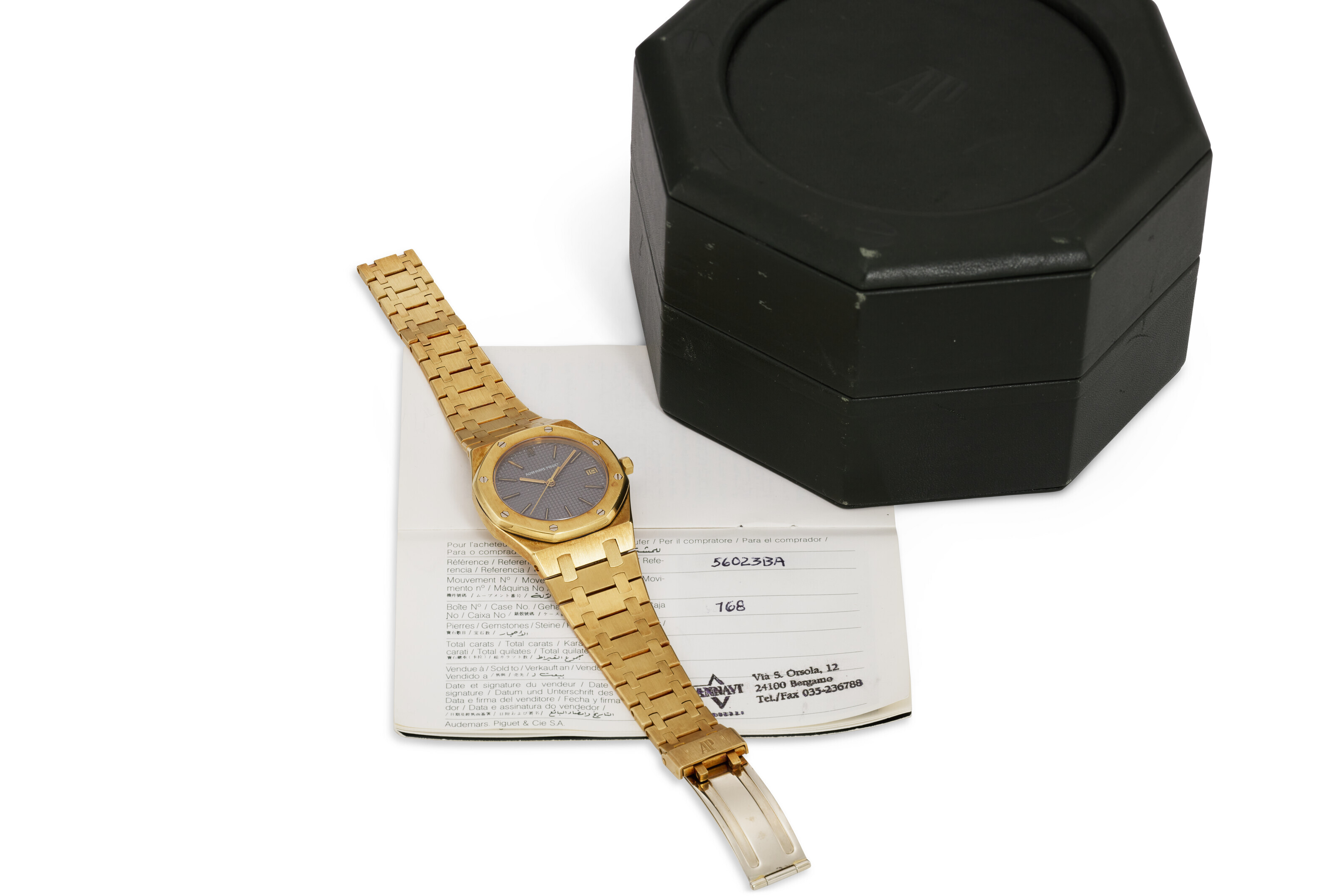 AUDEMARS PIGUET, REF. 56023BA, ROYAL OAK, AN 18K YELLOW GOLD
