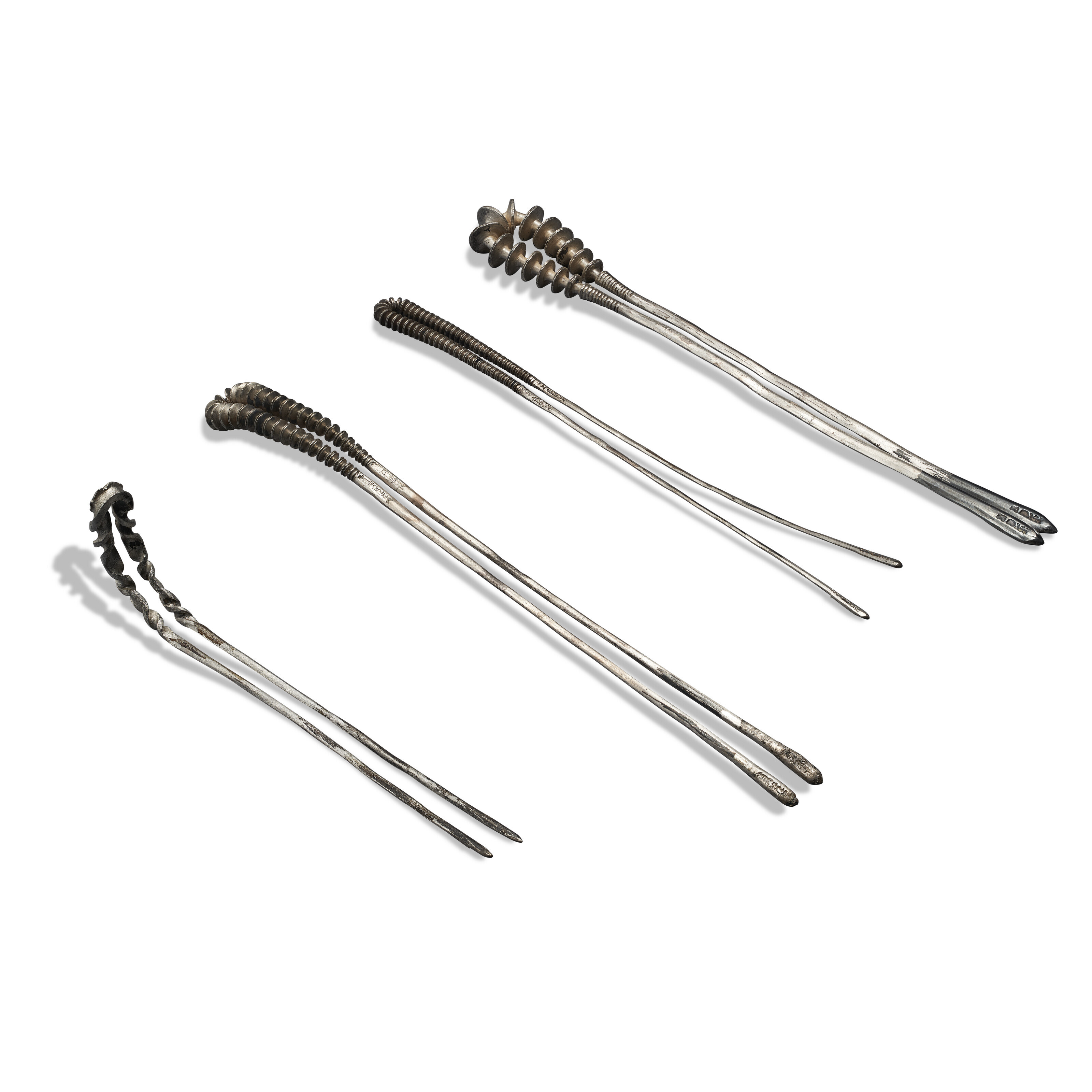 Four hairpin Four Teeth Plain Hair Prong / Pin – Avigail Adam main image 4