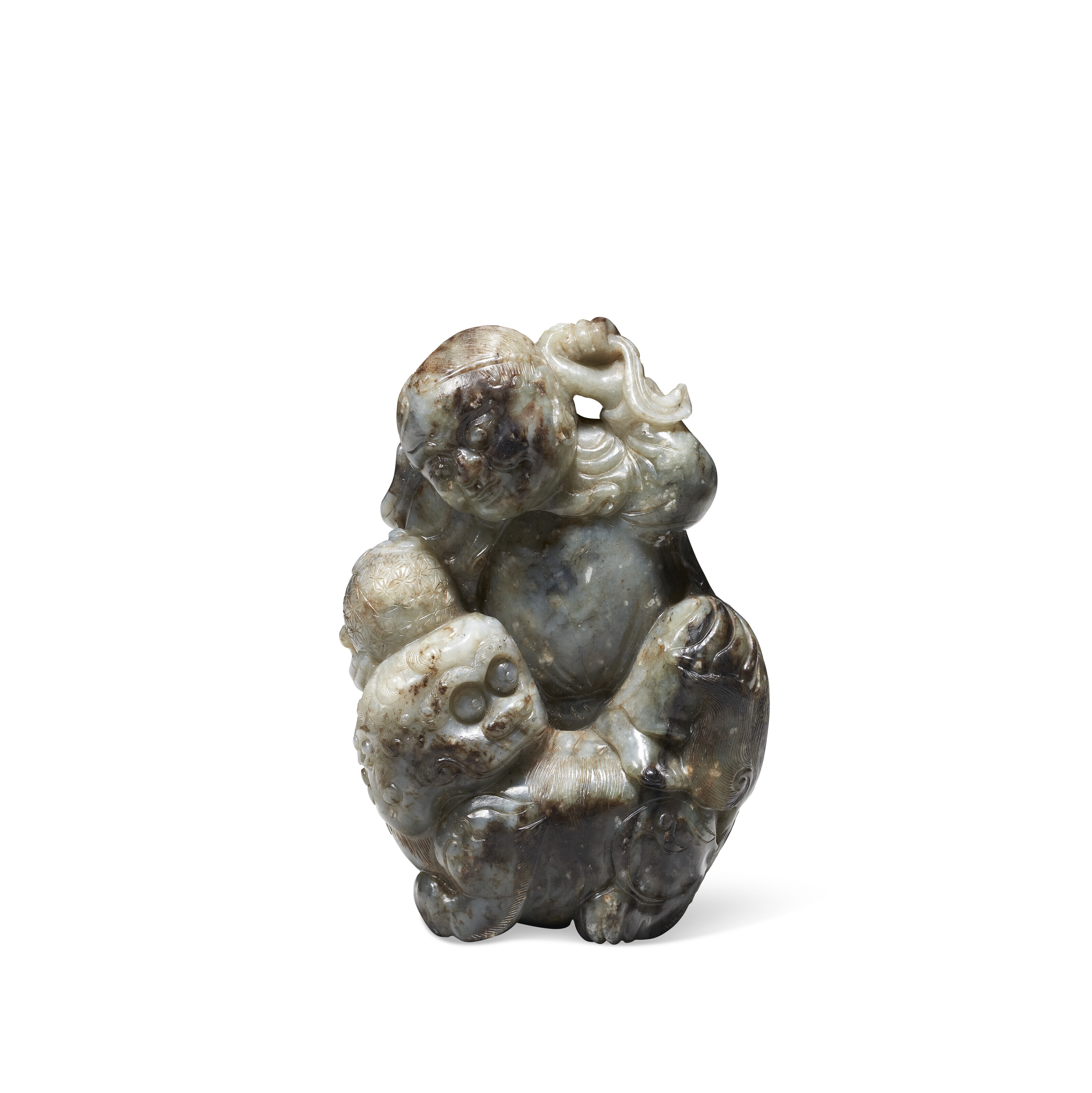 A DARK GREEN JADE CONG, CHINA, NEOLITHIC PERIOD, LIANGZHU CULTURE