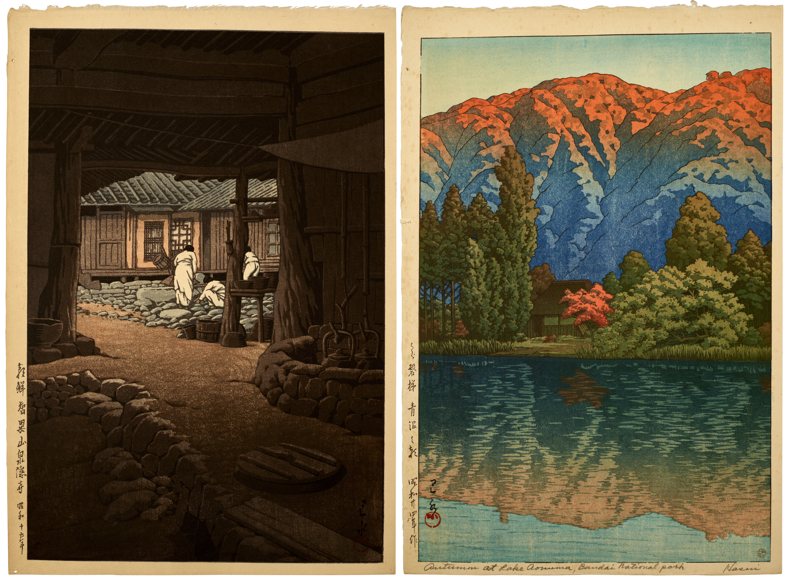 A HÉT KIRÁLYFI（7人の王子） UTAGAWA SADAHIDE (1807-1873), Dragon and tiger | Christie's