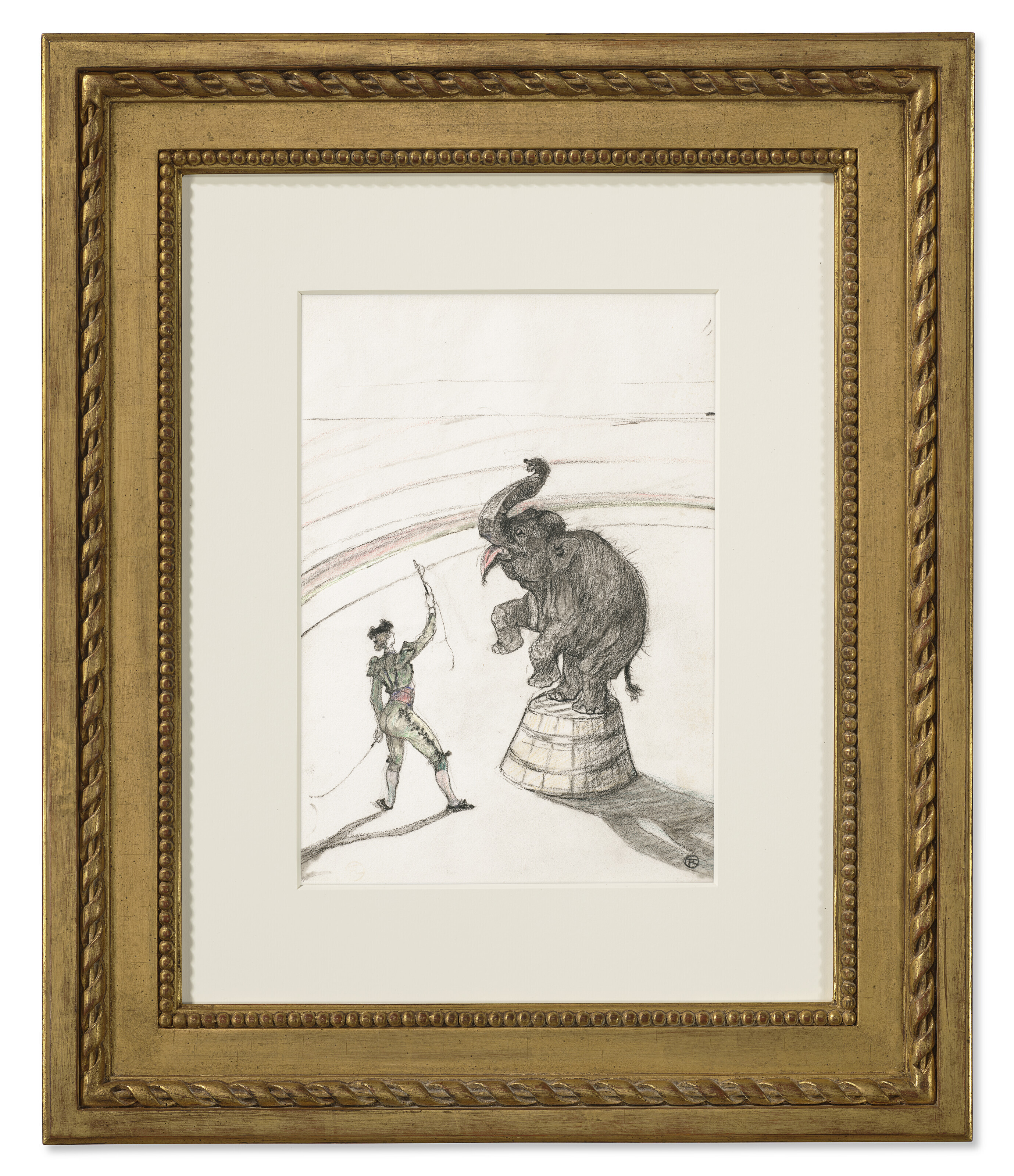 HENRI DE TOULOUSE-LAUTREC (1864-1901), Au cirque: Éléphant