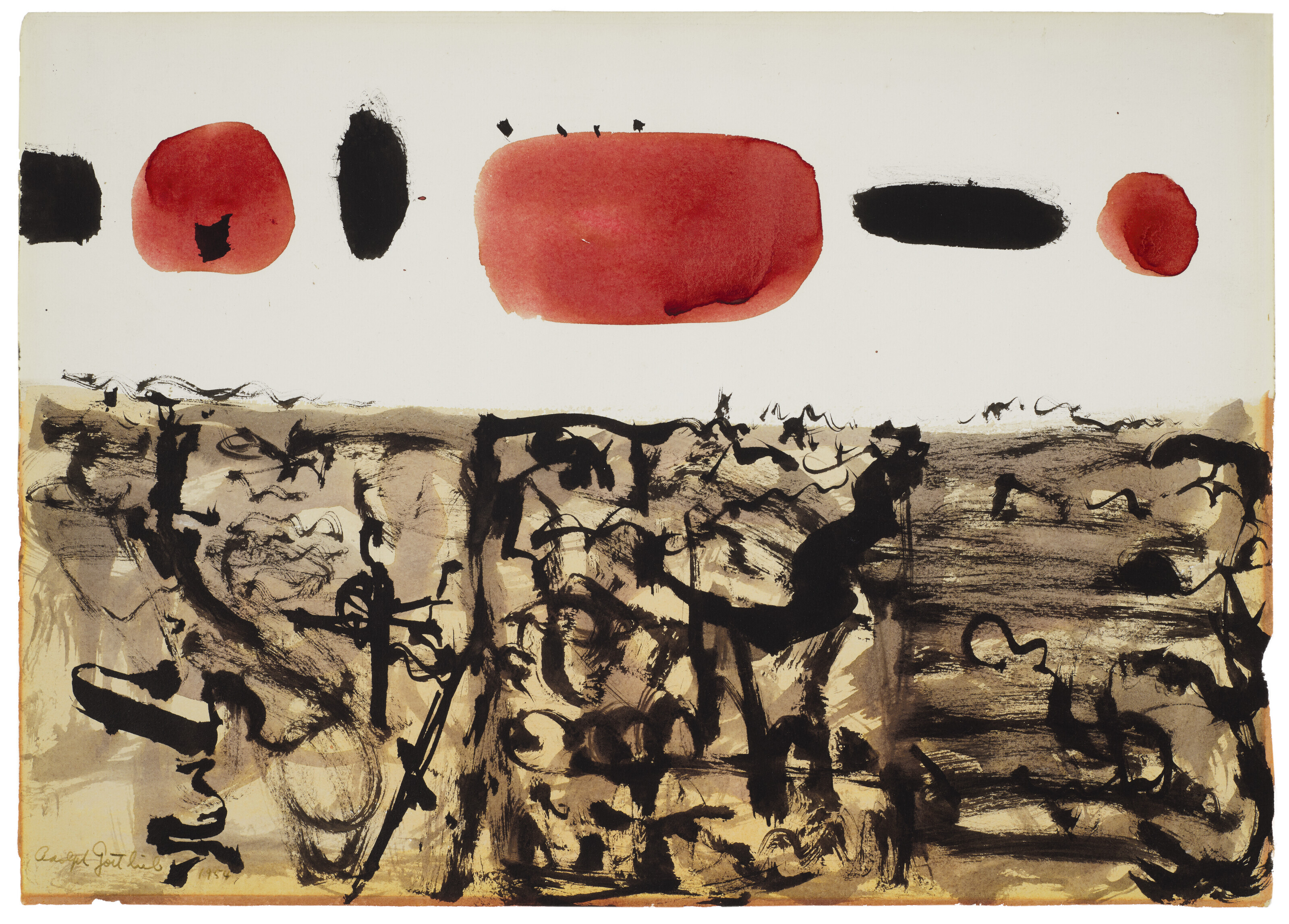 ADOLPH GOTTLIEB (1903-1974), Untitled | Christie's