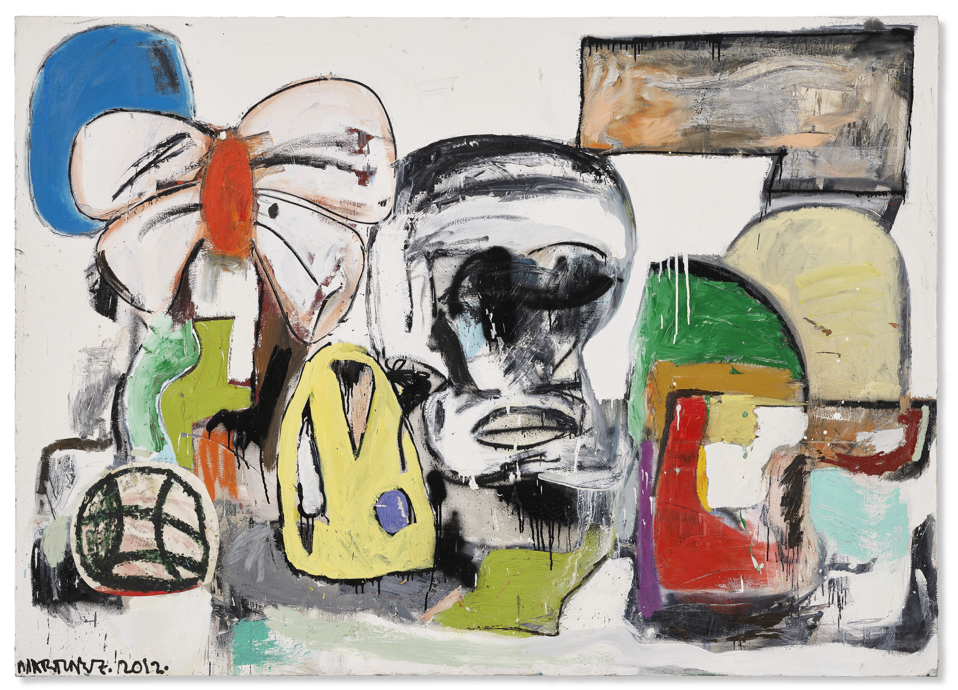 KENNY SCHARF (B. 1958), Jade Pea God | Christie's