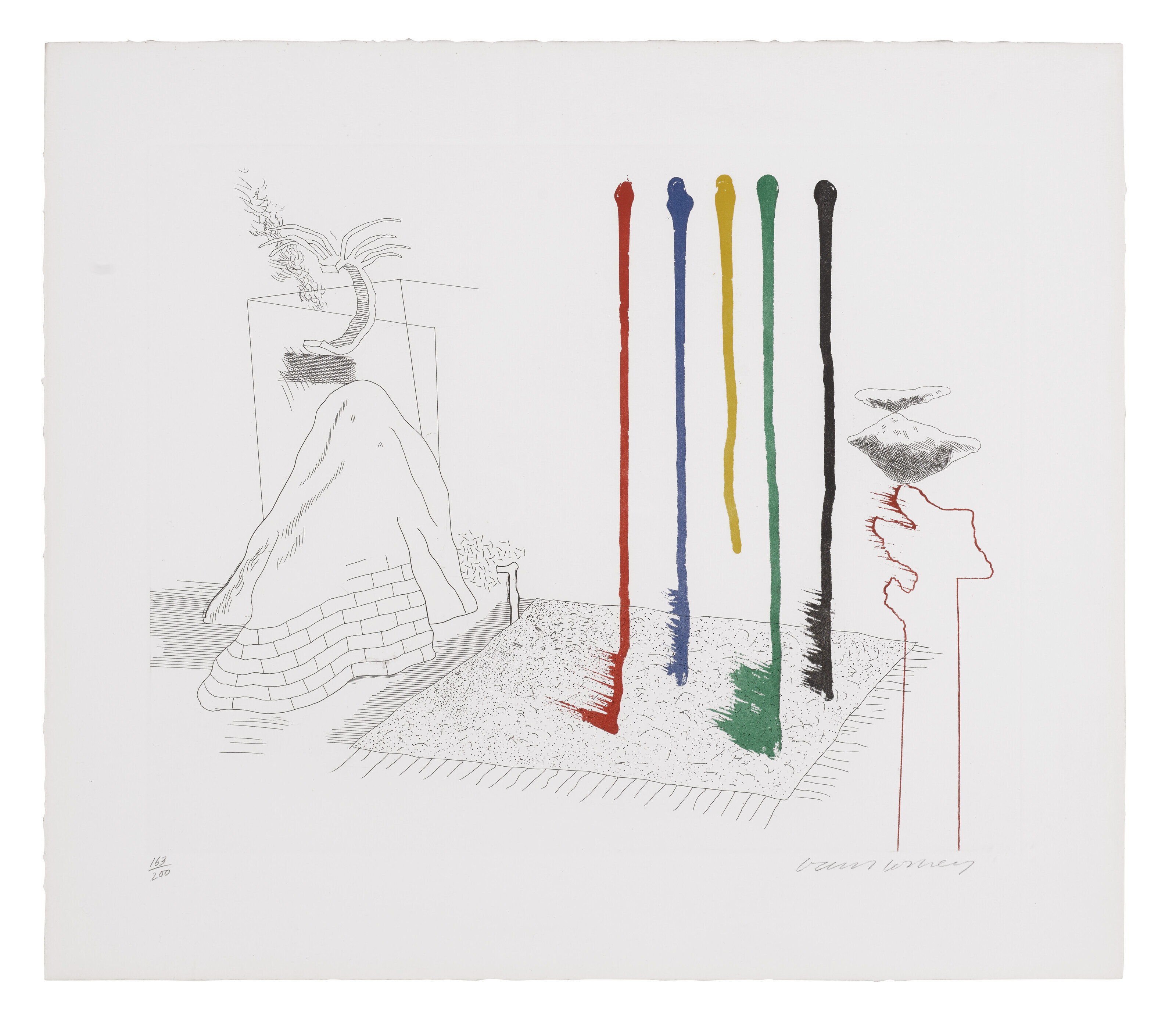 DAVID HOCKNEY (B. 1937), The Blue Guitar | Christie's