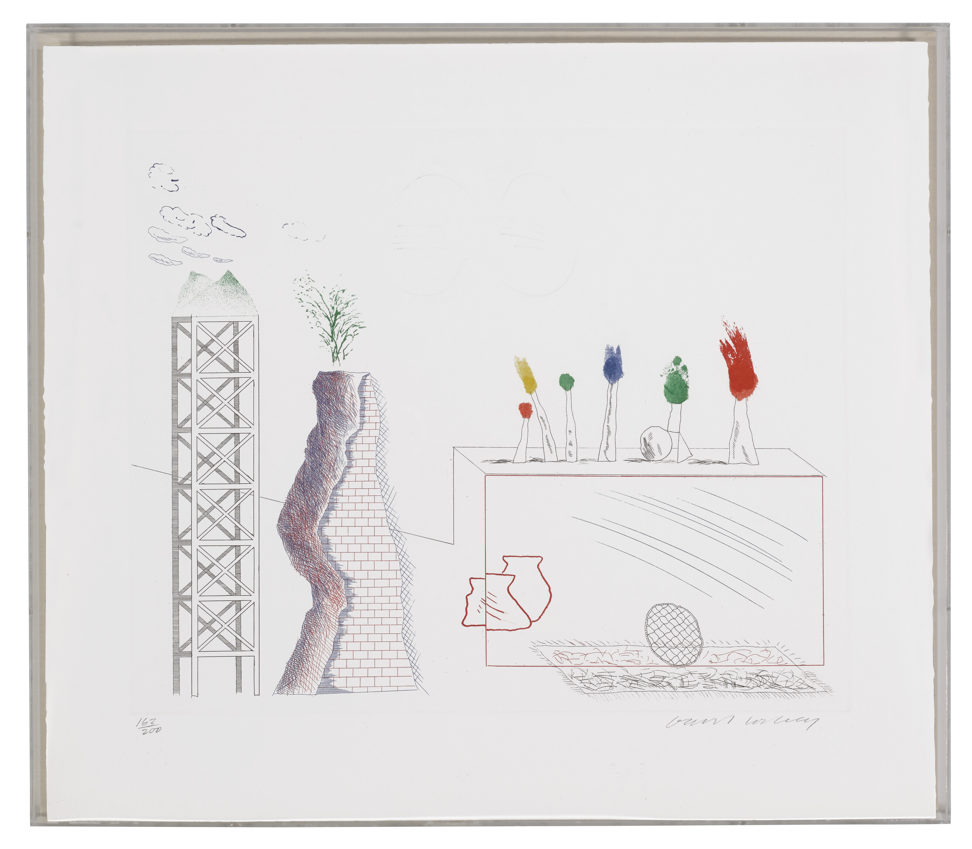 DAVID HOCKNEY (B. 1937), The Blue Guitar | Christie's