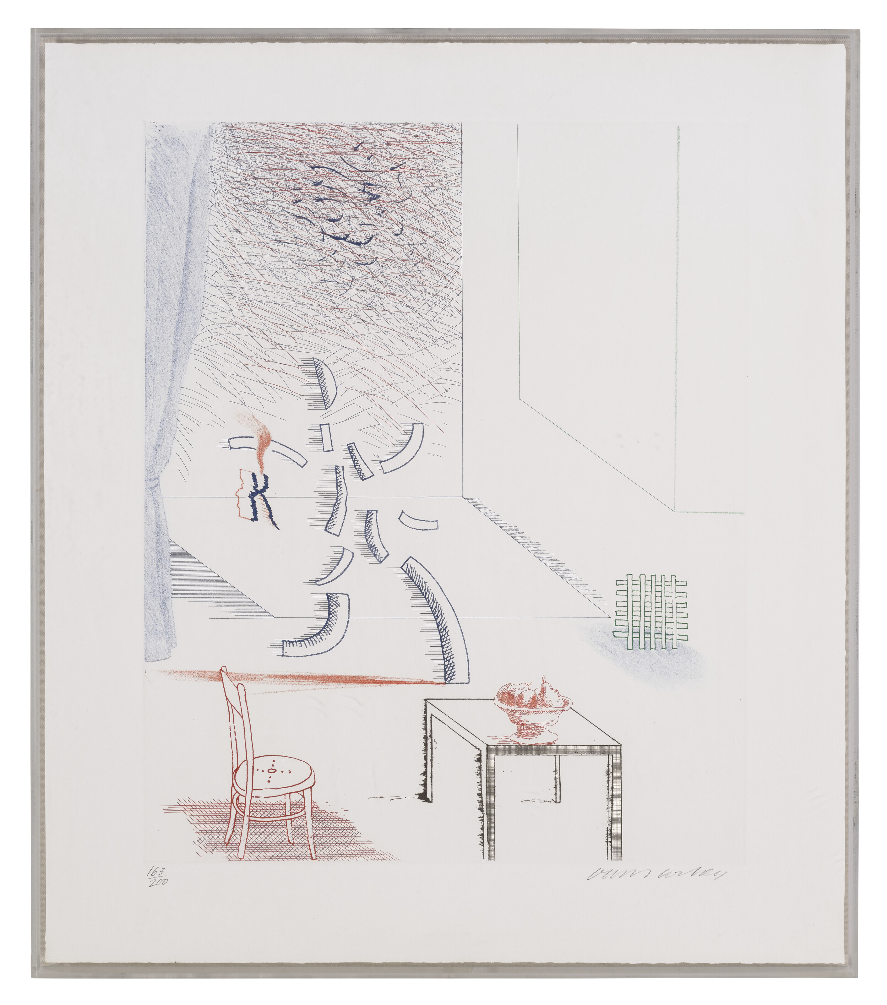 DAVID HOCKNEY (B. 1937), The Blue Guitar | Christie's