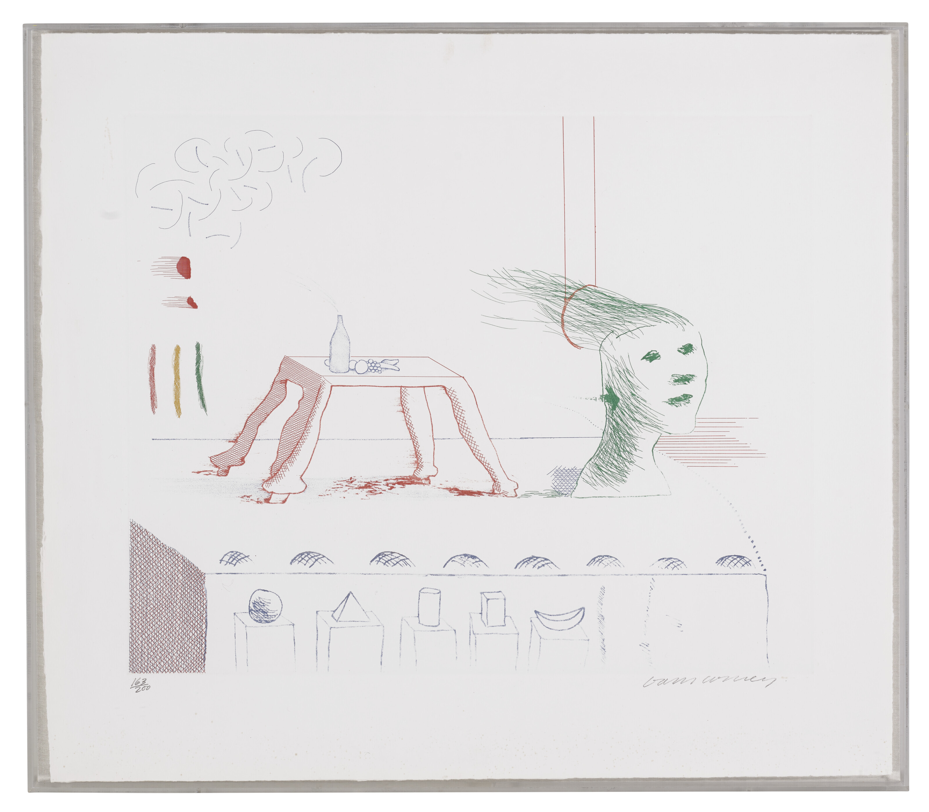 DAVID HOCKNEY (B. 1937), The Blue Guitar | Christie's