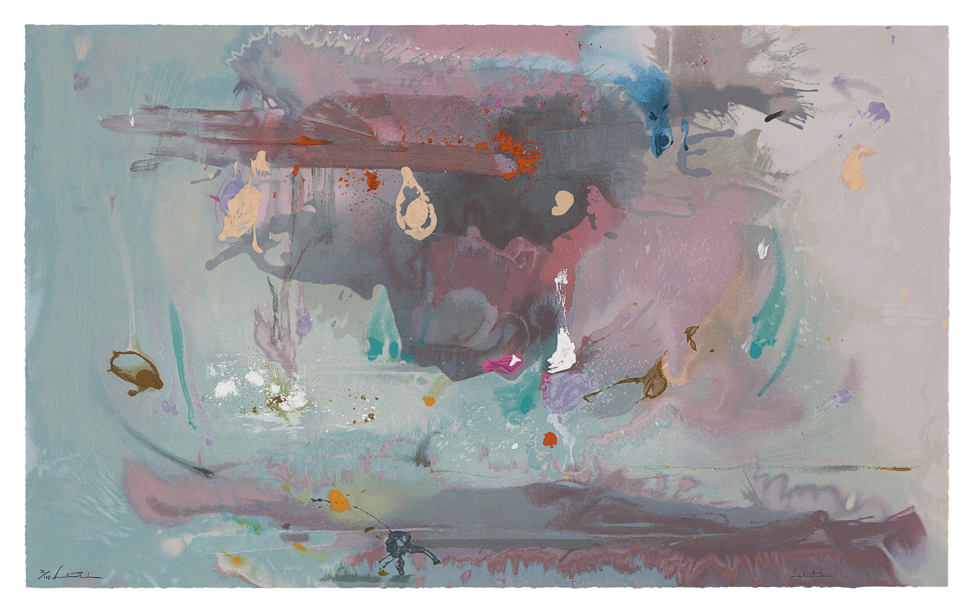 HELEN FRANKENTHALER (1928-2011), Grey Fireworks | Christie's