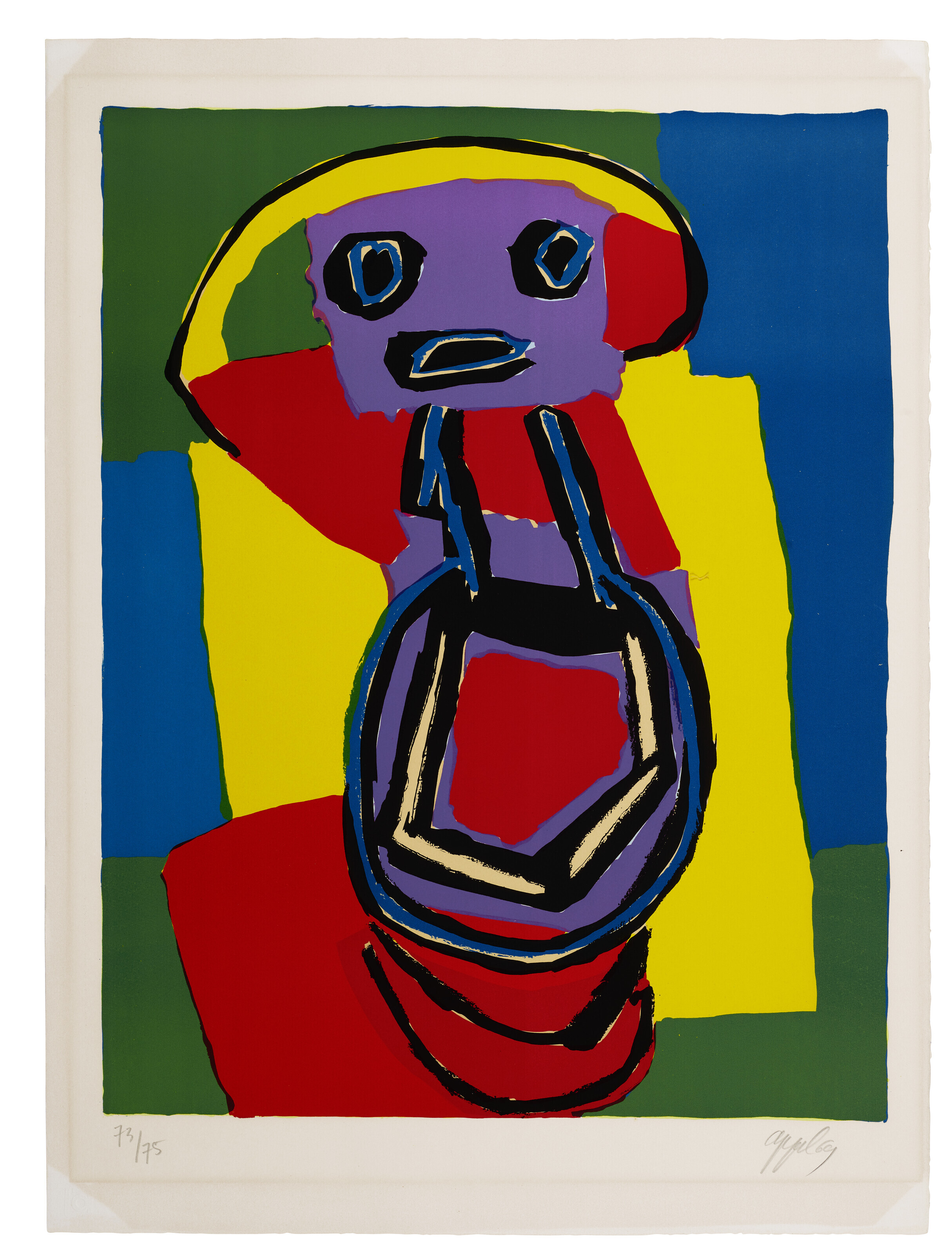 KAREL APPEL (1921-2006), Personnages: one print | Christie's