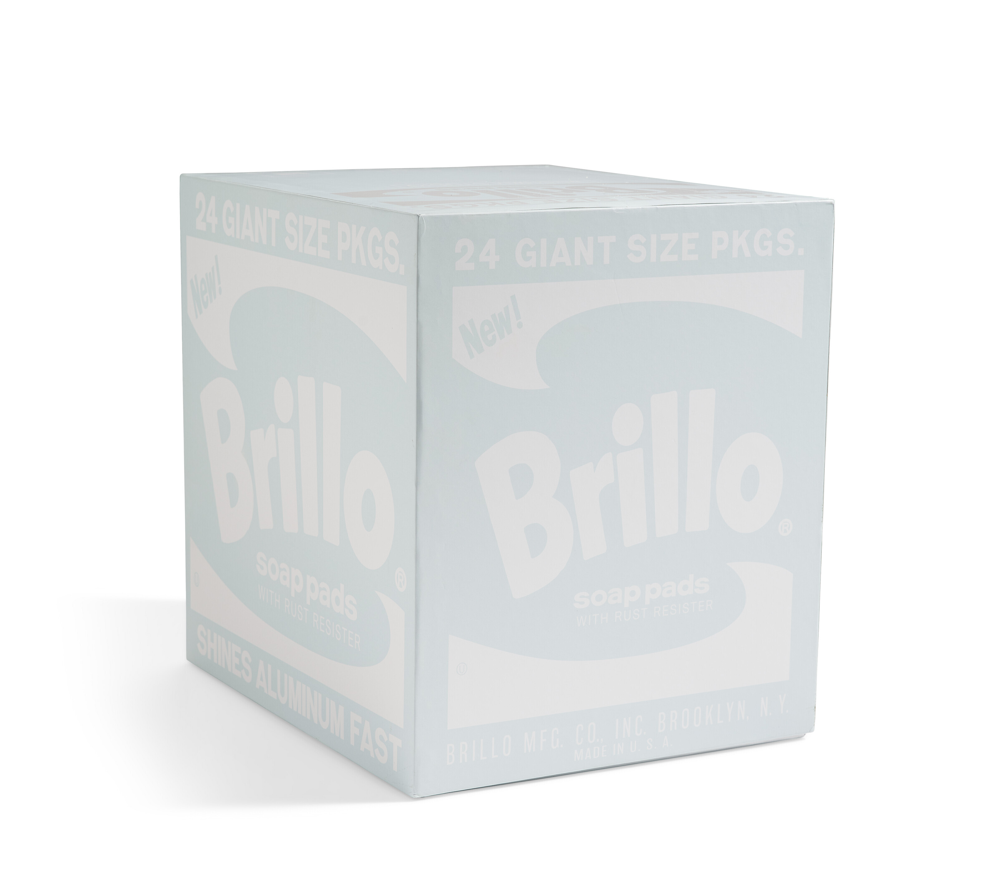 DANIEL ARSHAM (B. 1980), Eroded Brillo Box | Christie's