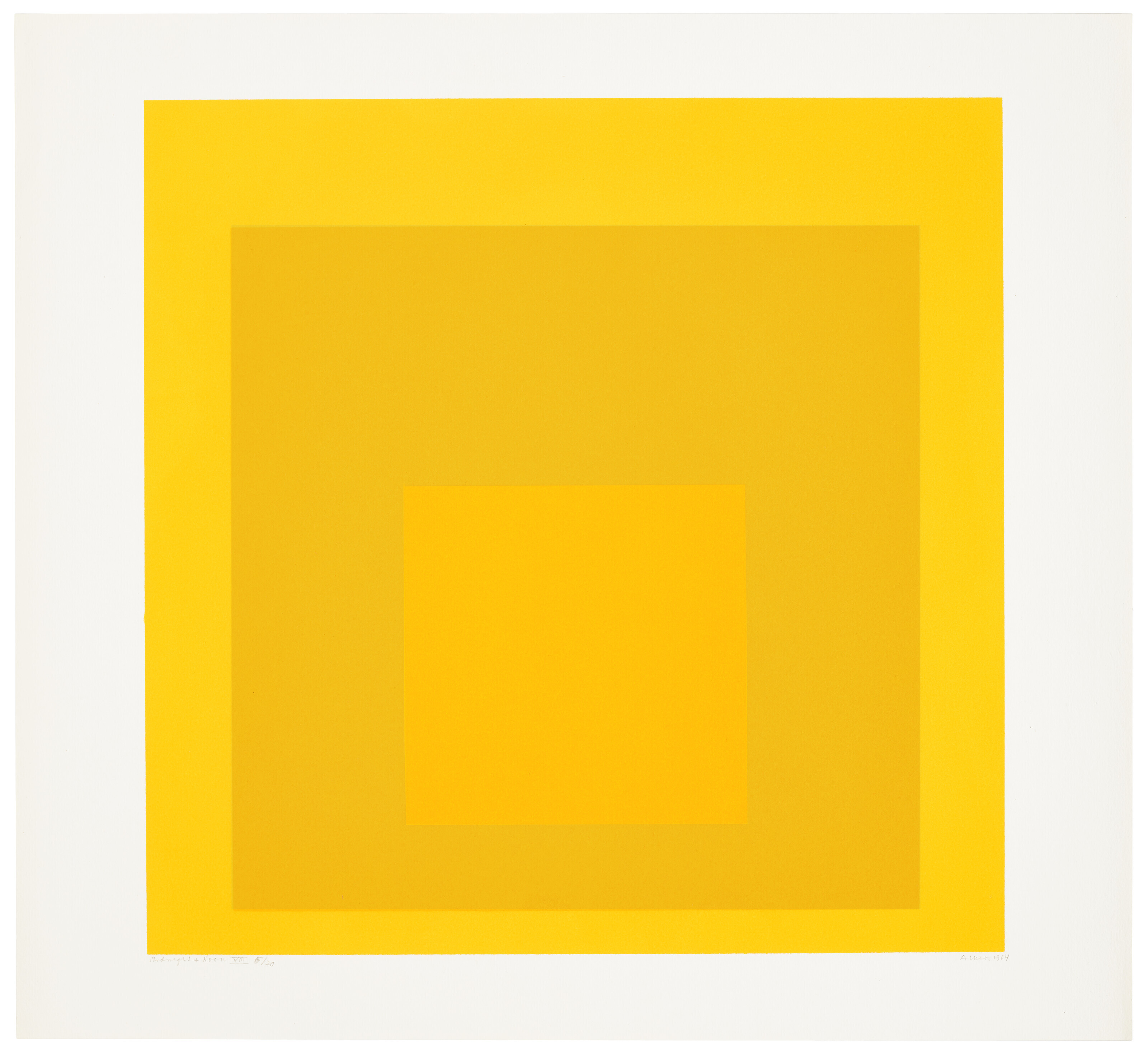 JOSEF ALBERS (1888-1976), Midnight and Noon | Christie's