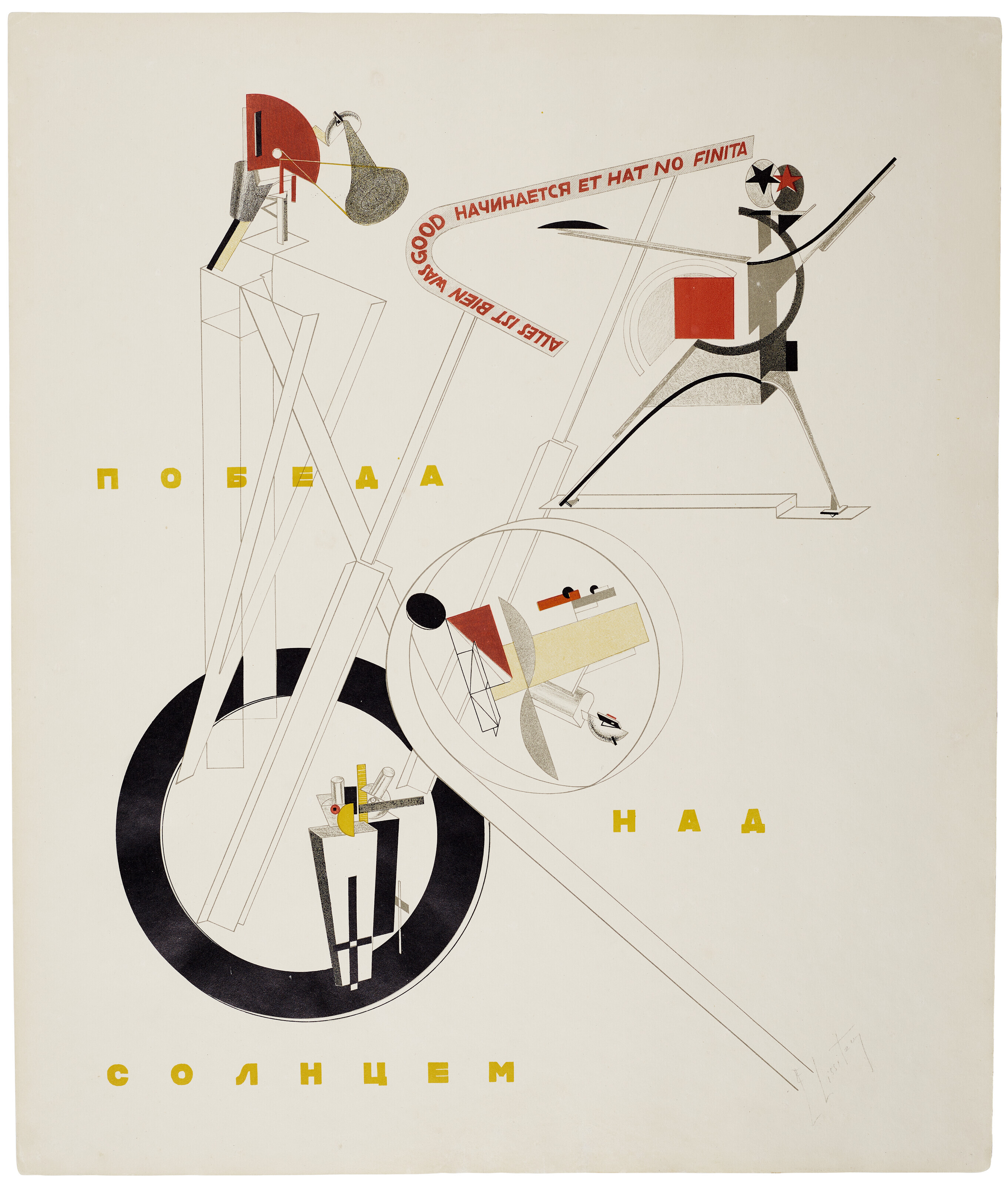 EL LISSITZKY (1890-1941), Die Plastische Gestaltung der