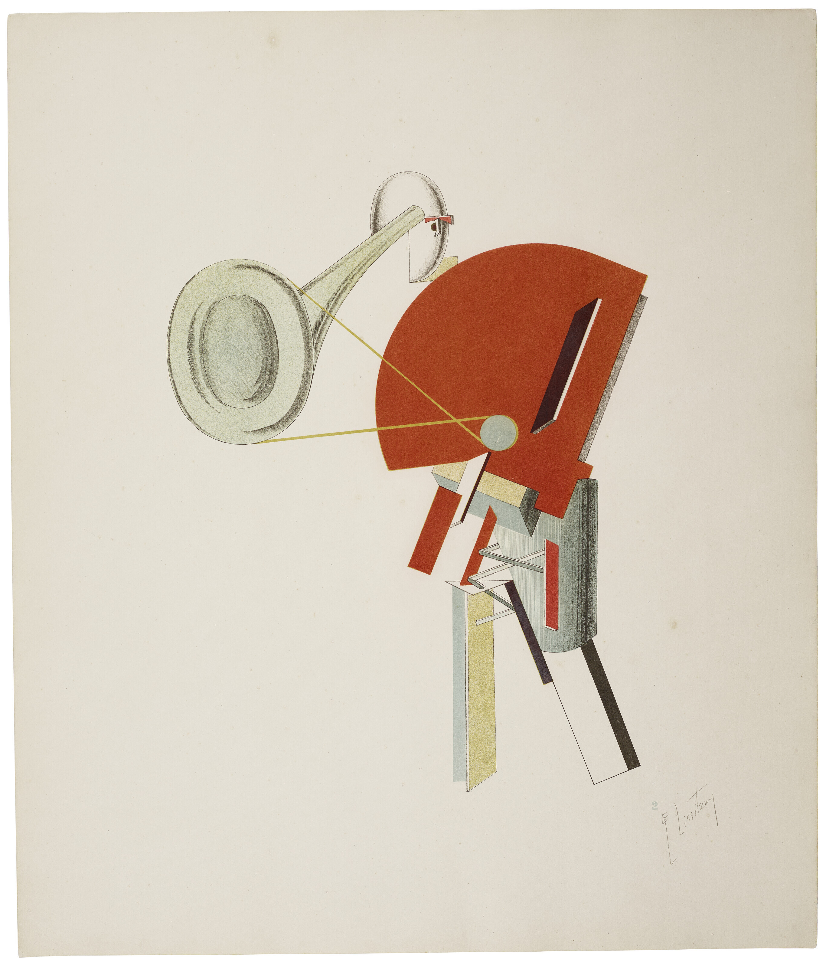 EL LISSITZKY (1890-1941), Die Plastische Gestaltung der