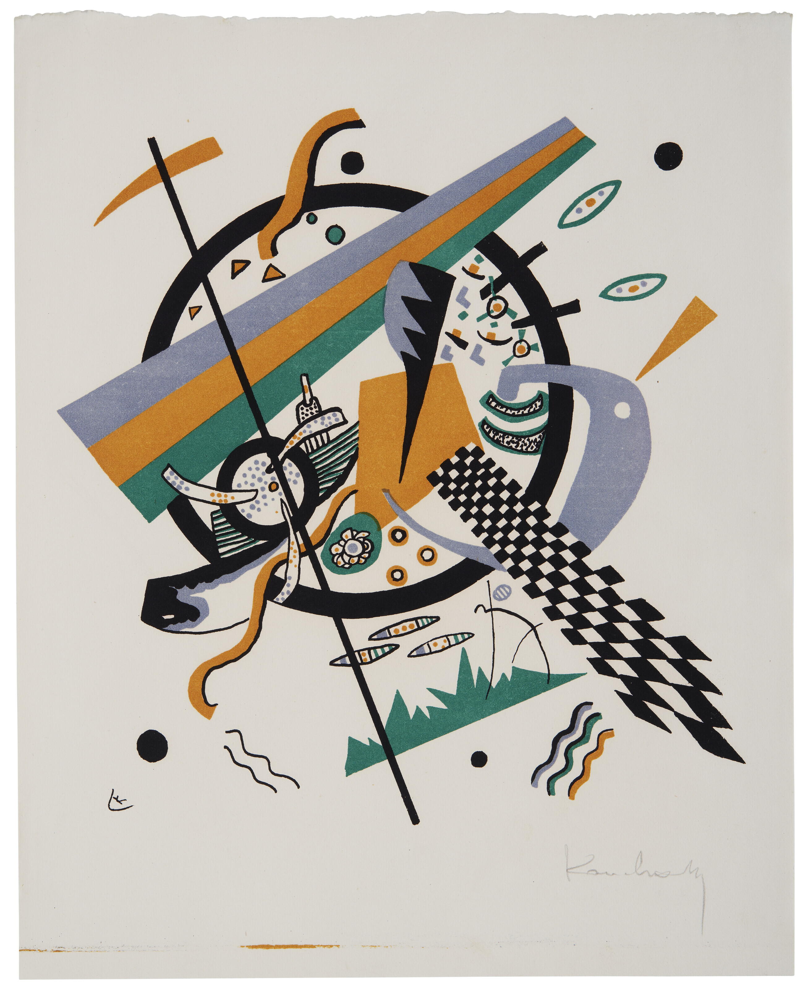 WASSILY KANDINSKY (1866-1944), Kleine Welten III | Christie's