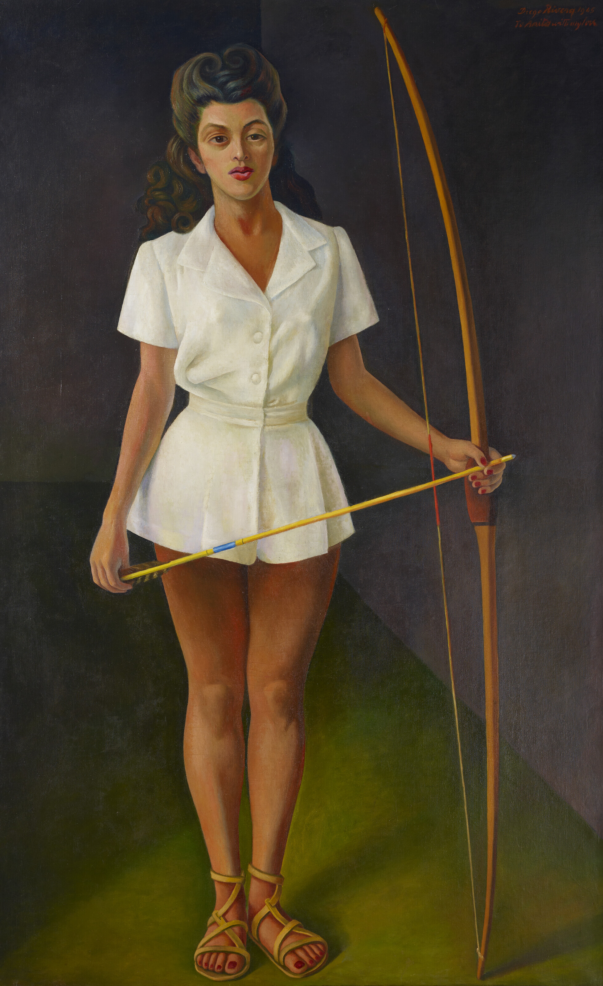Retrato de Anita Antunes (Diana Cazadora)