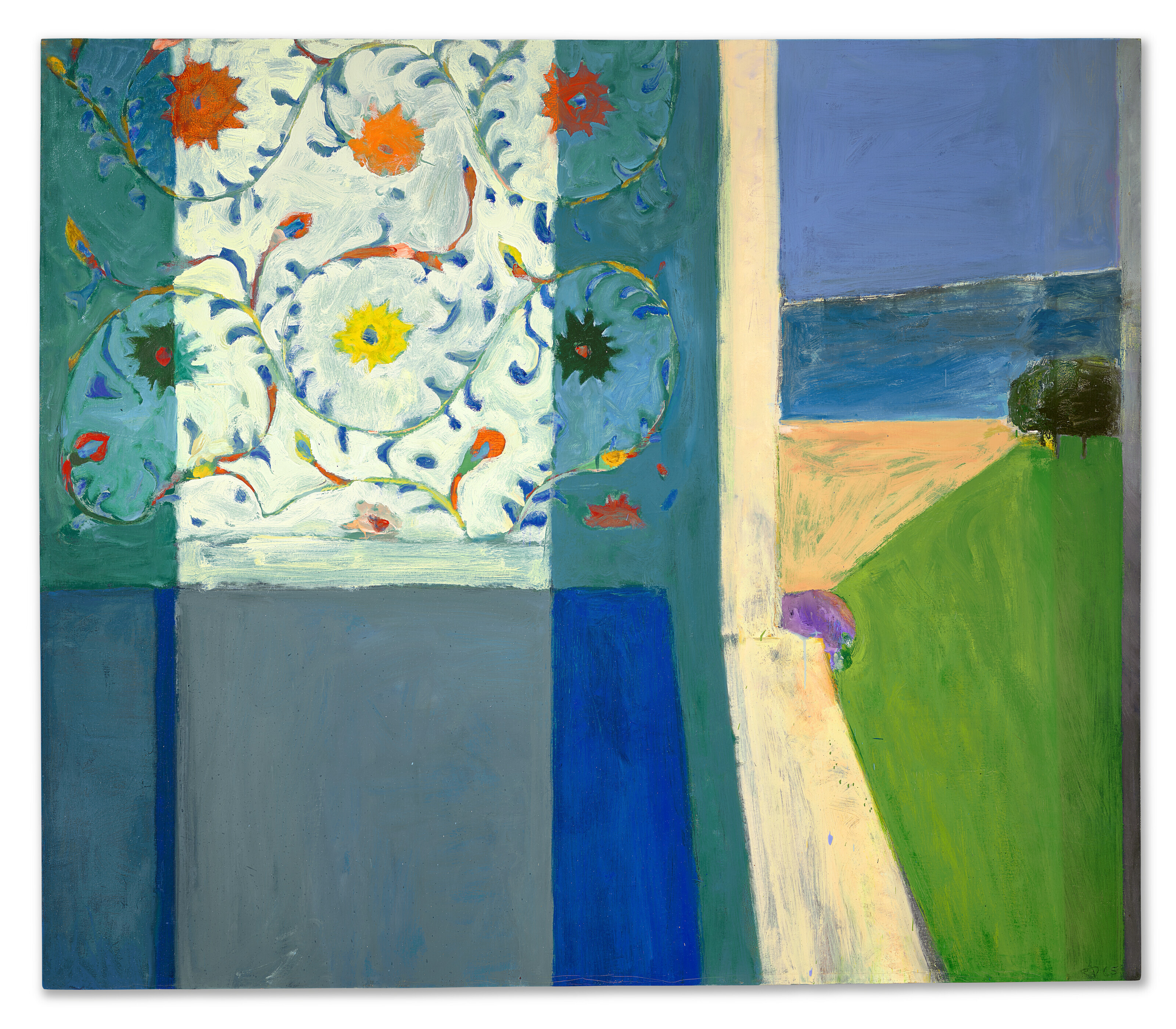 RICHARD DIEBENKORN (1922-1993), Recollections of a Visit to