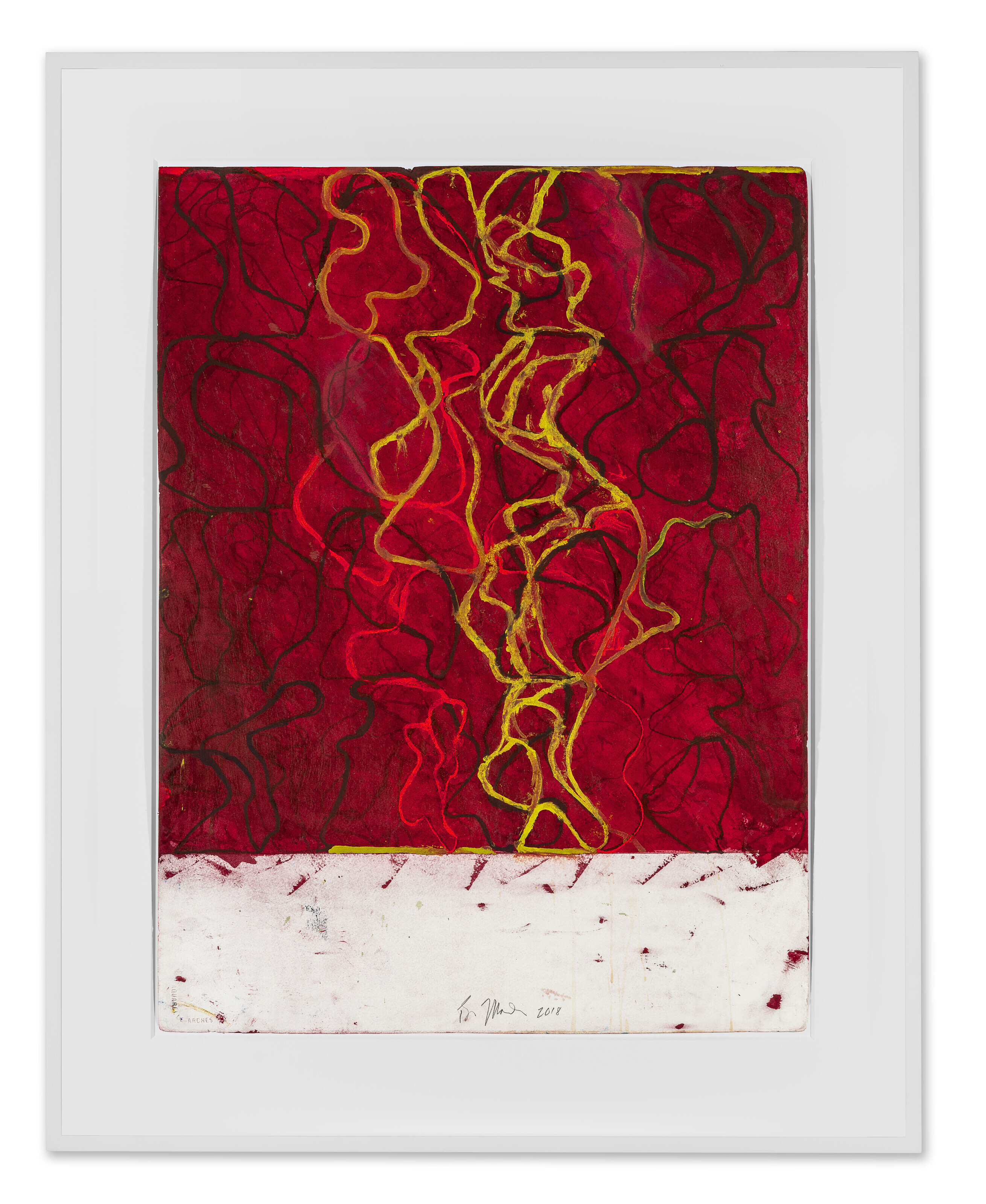BRICE MARDEN (1938-2023), Nevis Night Drawing 3 | Christie's