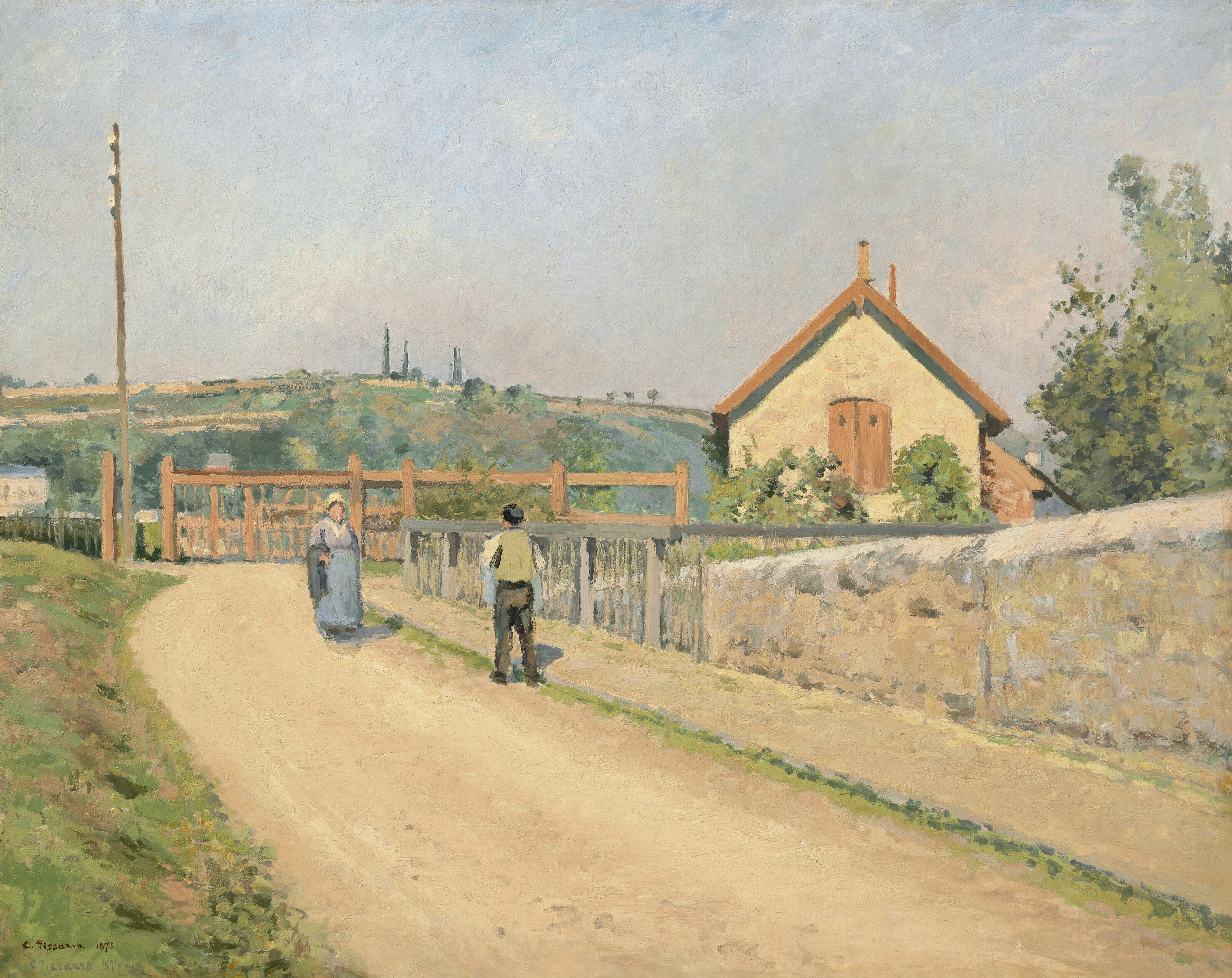 La barrière du chemin de fer, aux Pâtis près Pontoise