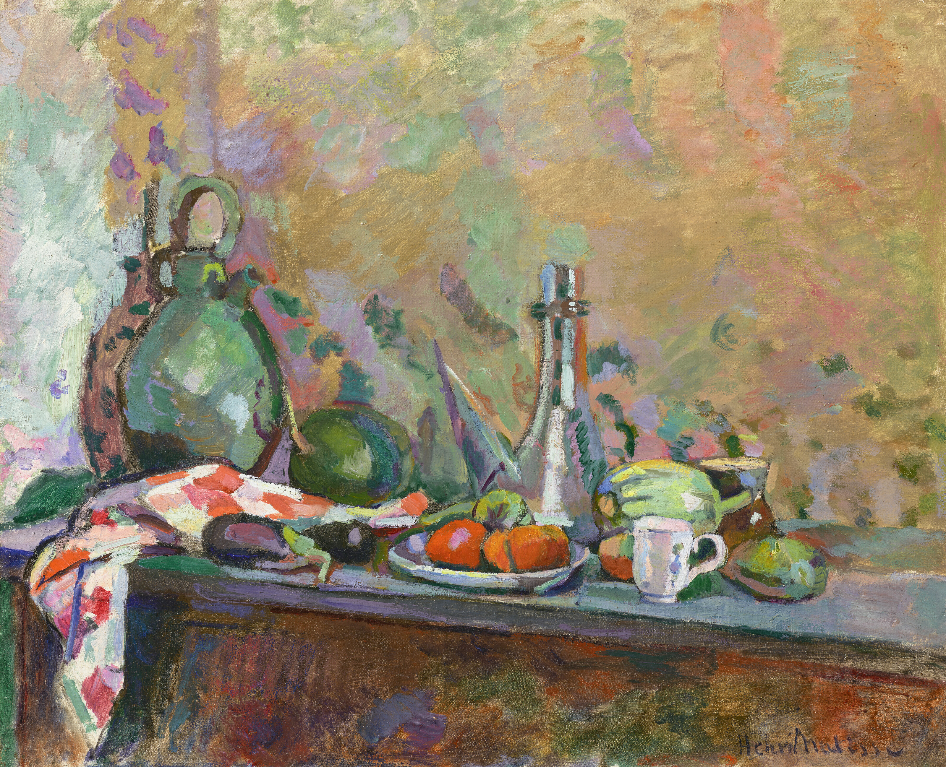 PAUL CEZANNE (1839-1906), Fruits et pot de gingembre | Christie's