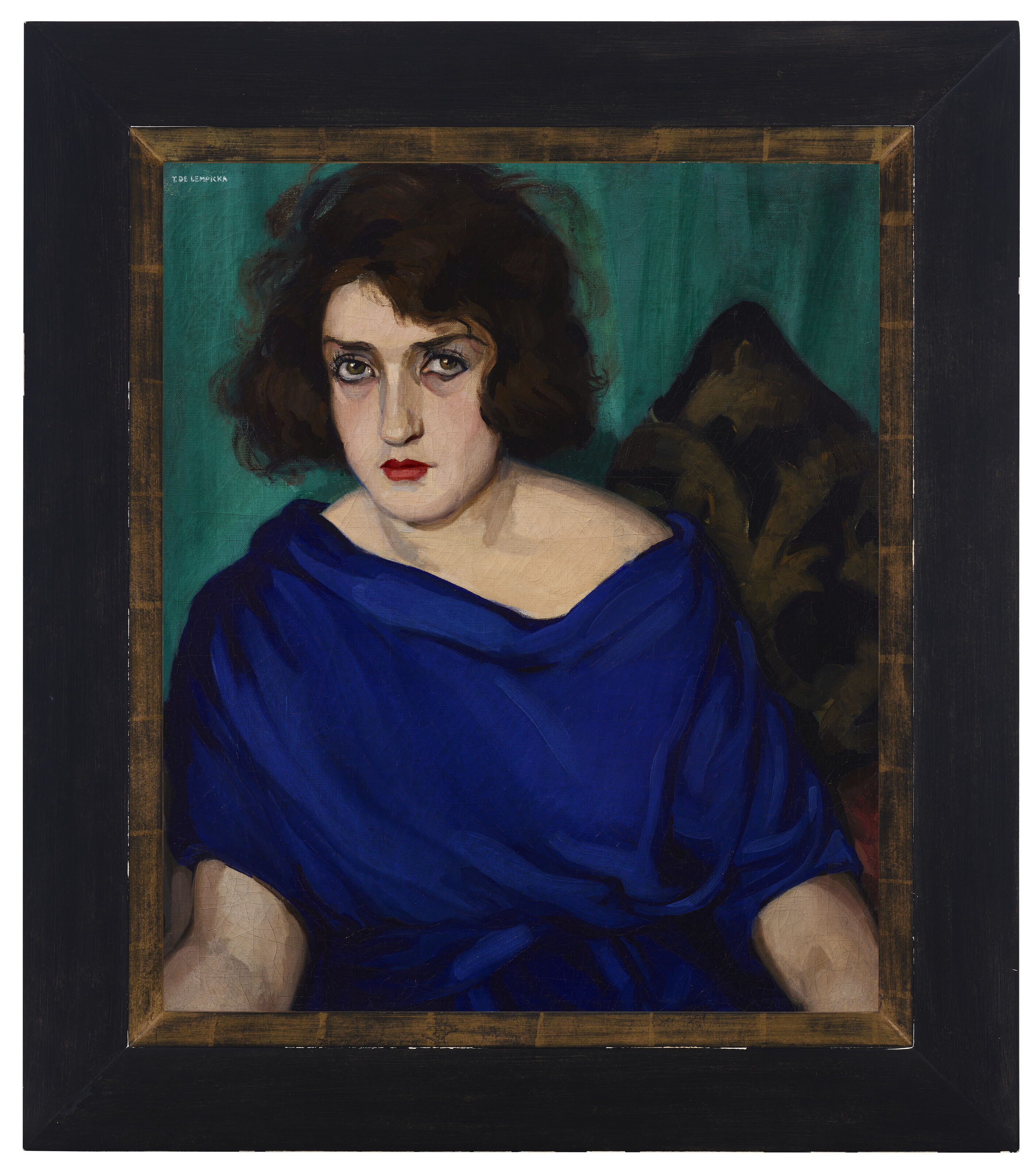 TAMARA DE LEMPICKA (1898-1980), Portrait d'une jeune femme