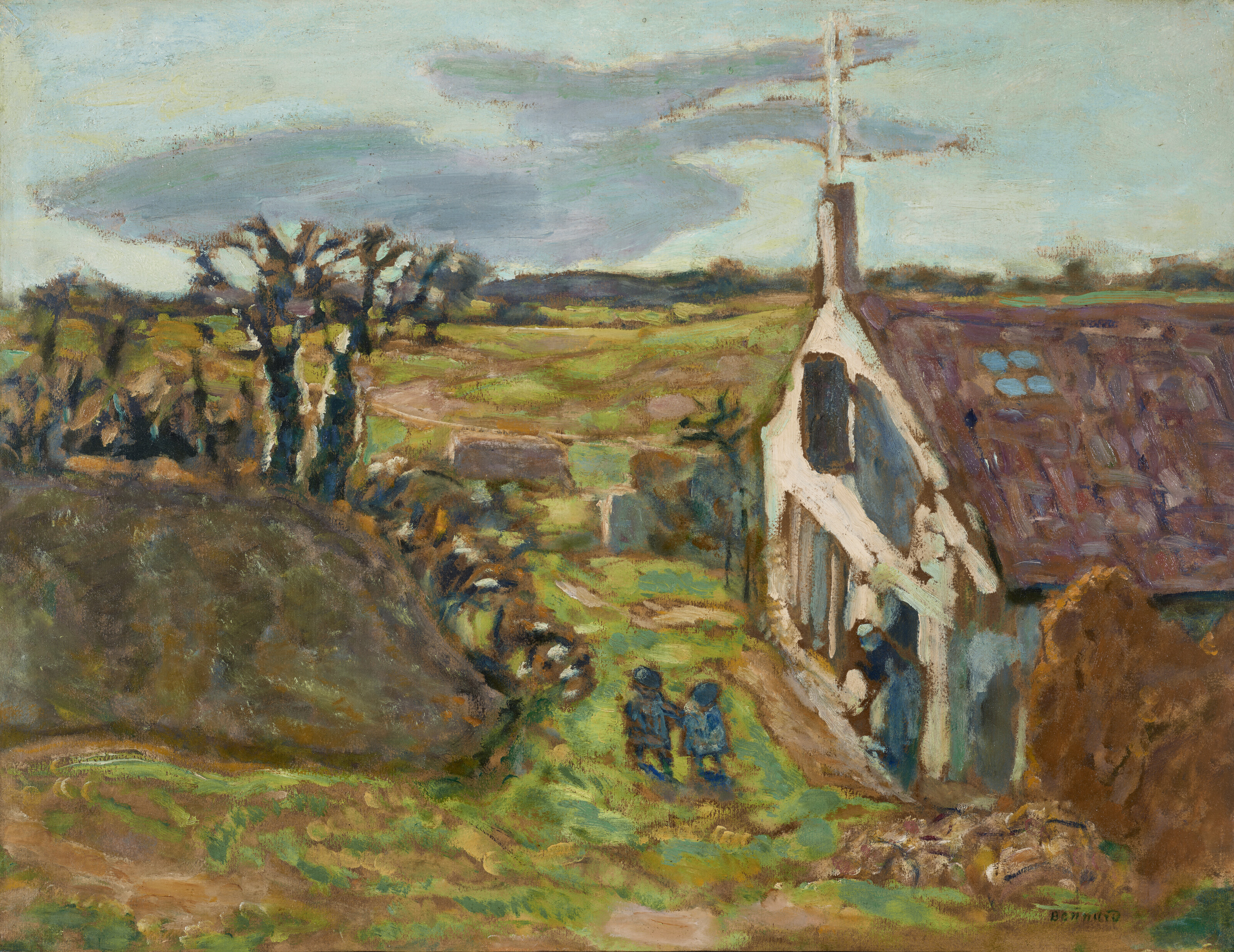 PIERRE BONNARD (1867-1947), Rue sous la neige | Christie's