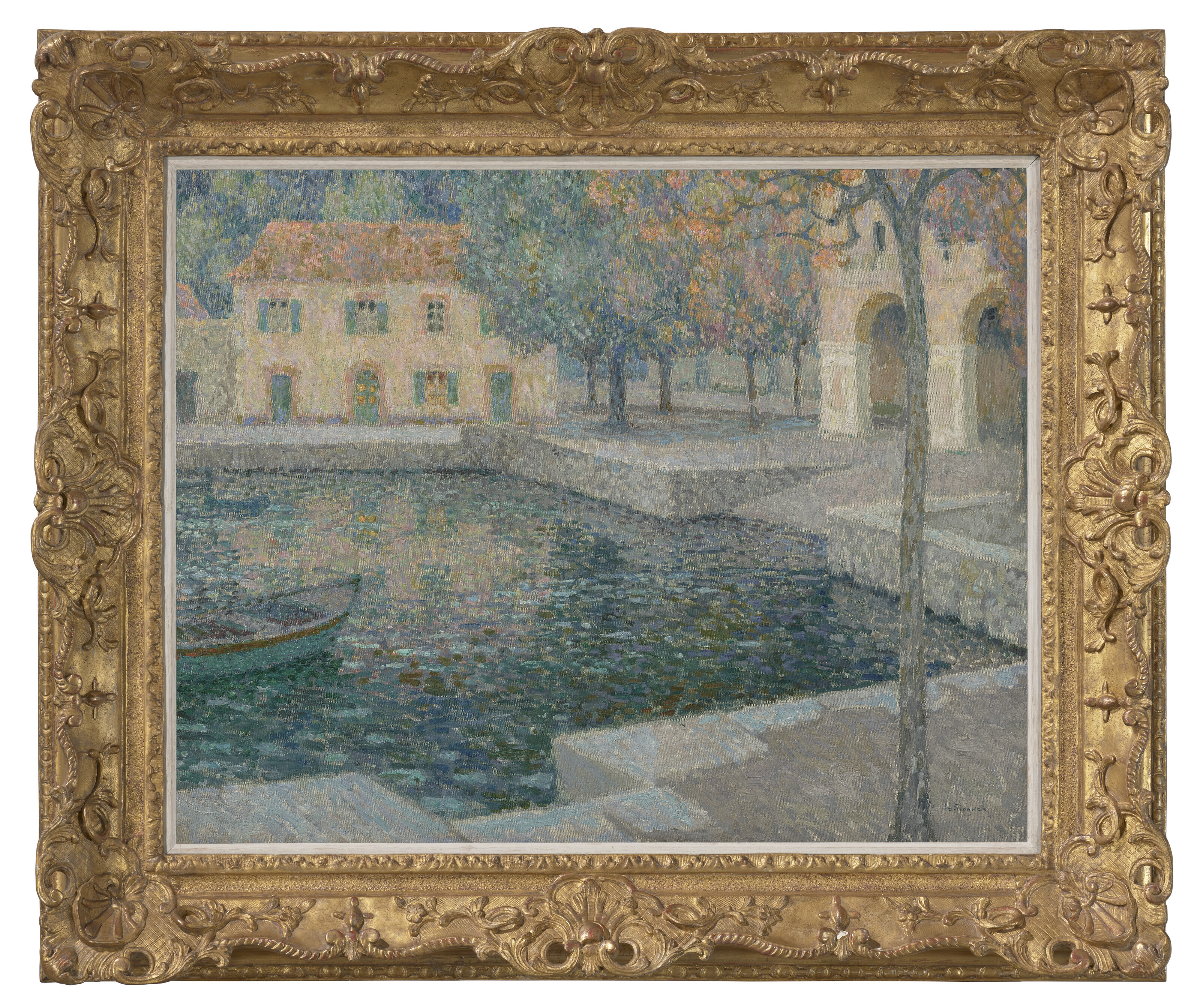 HENRI LE SIDANER (1862-1939), Le bassin du refuge | Christie's