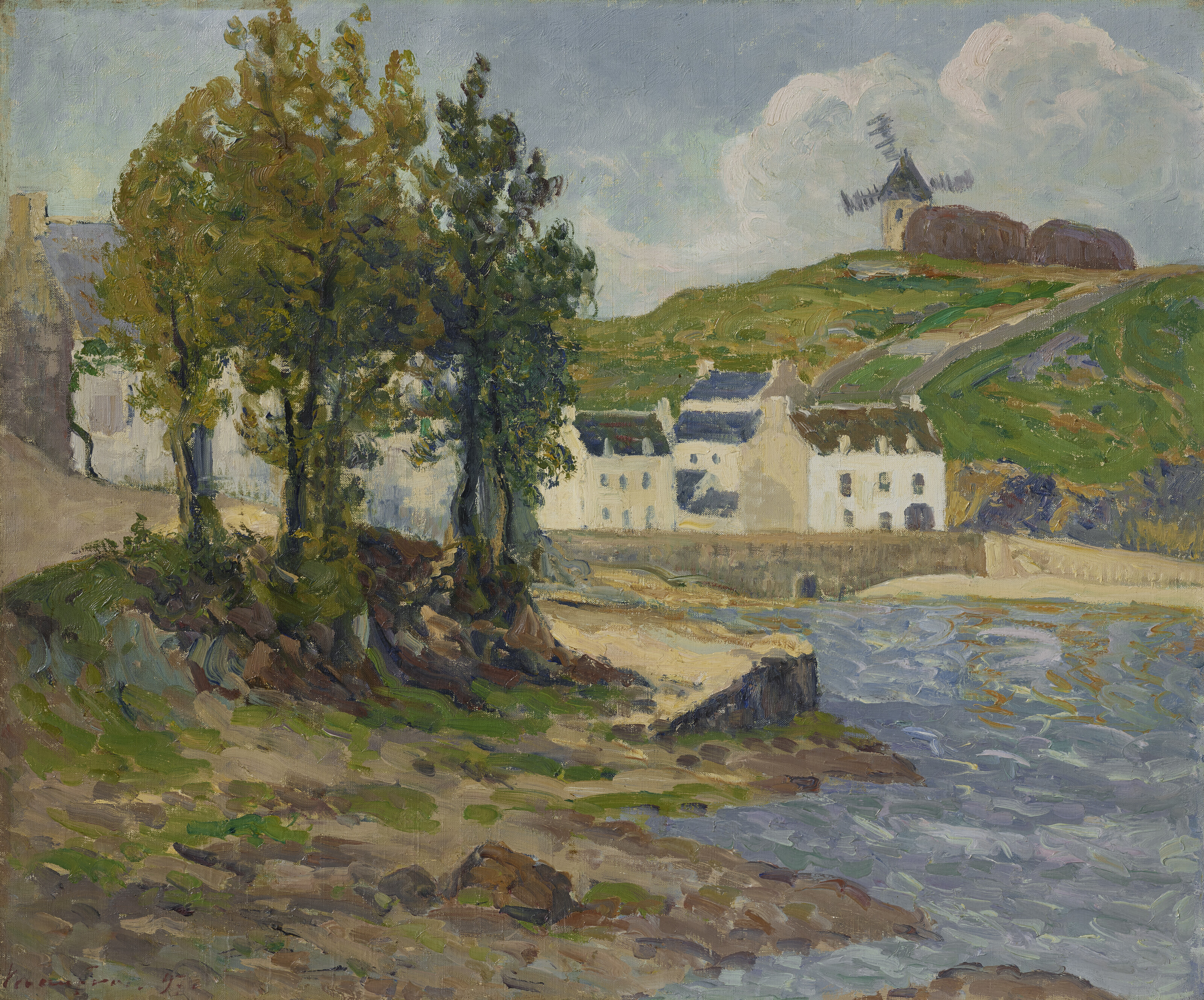 PIERRE-AUGUSTE RENOIR (1841-1919), Femme au corsage rouge