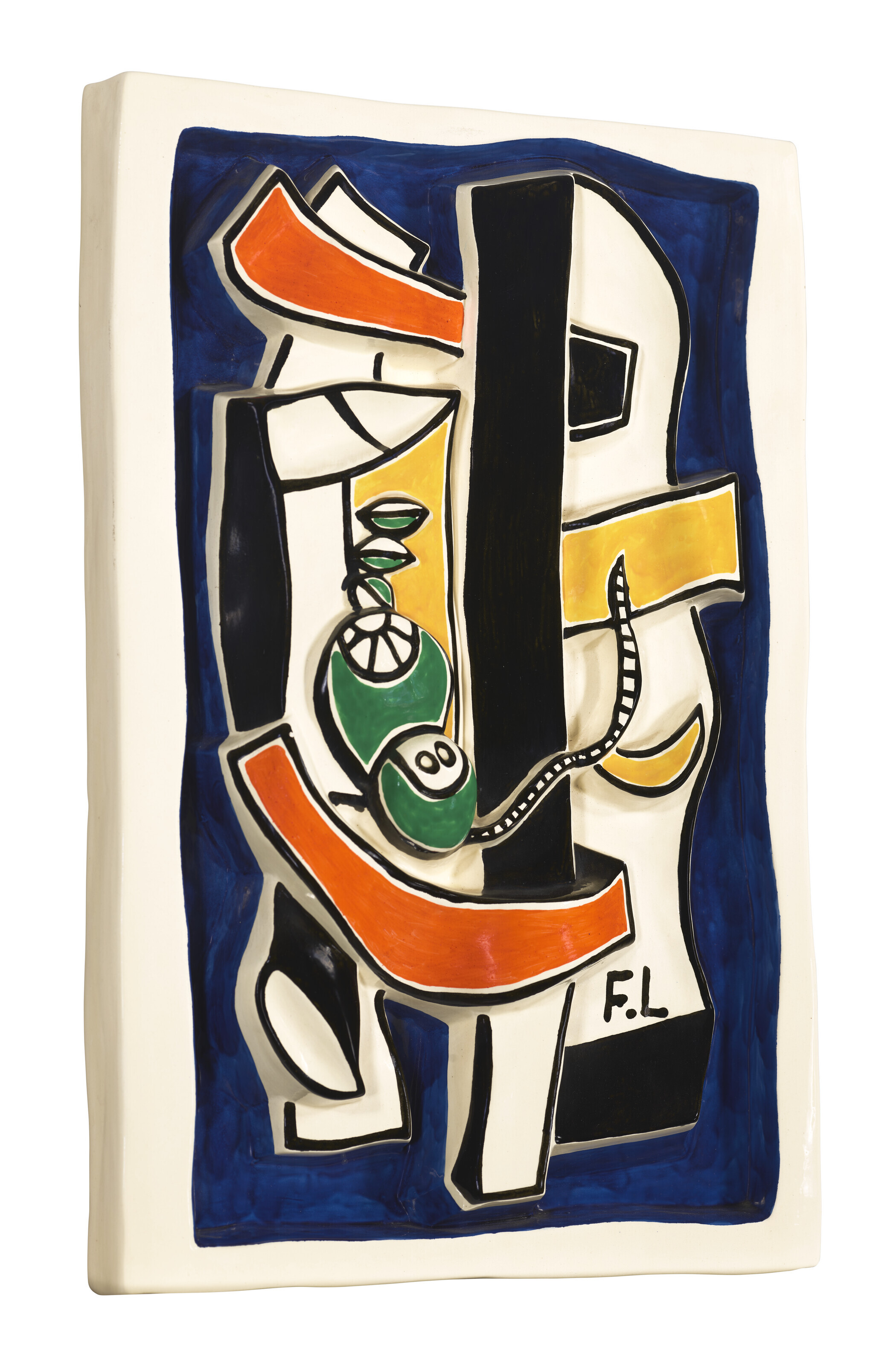 AFTER A DESIGN BY FERNAND LEGER (1881-1955), Nature morte aux