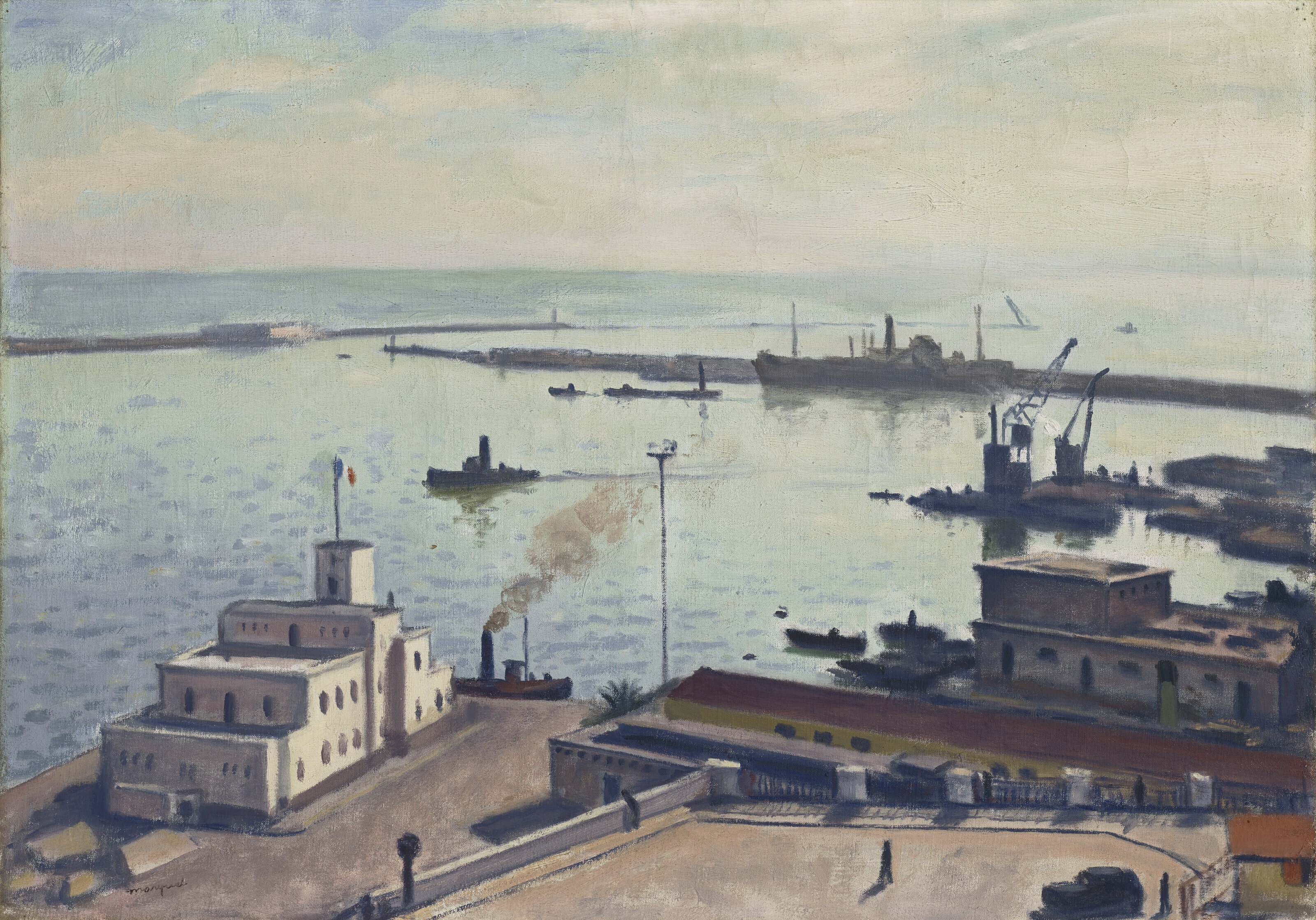ALBERT MARQUET (1875-1947), Le port en hiver | Christie's