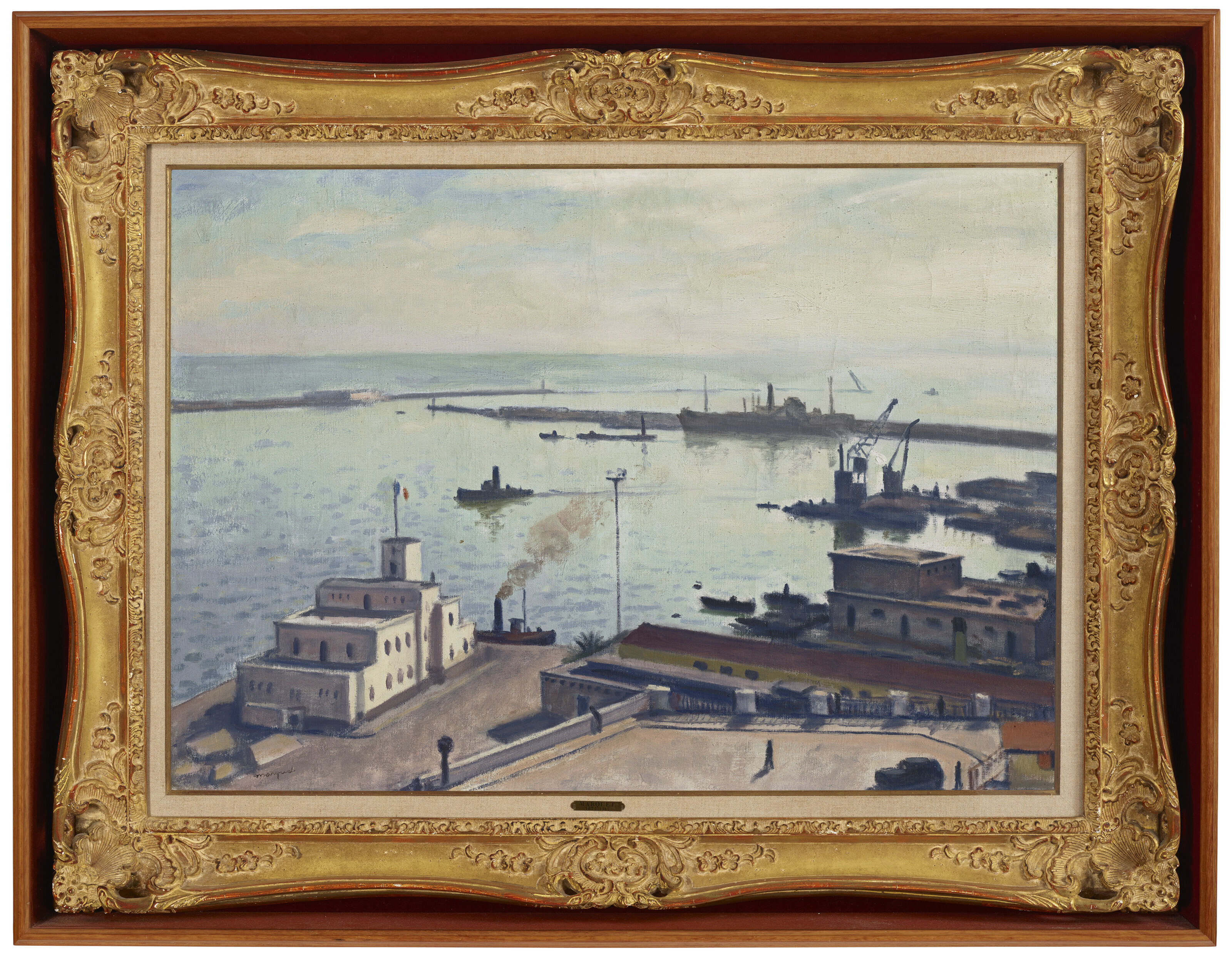 ALBERT MARQUET (1875-1947), Le port en hiver | Christie's