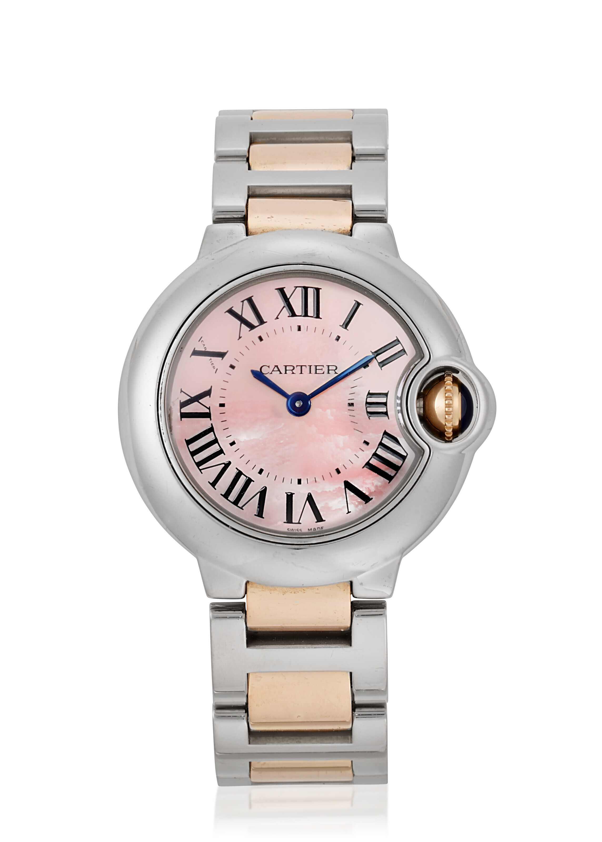 Cartier ballon bleu mother of pearl face sales
