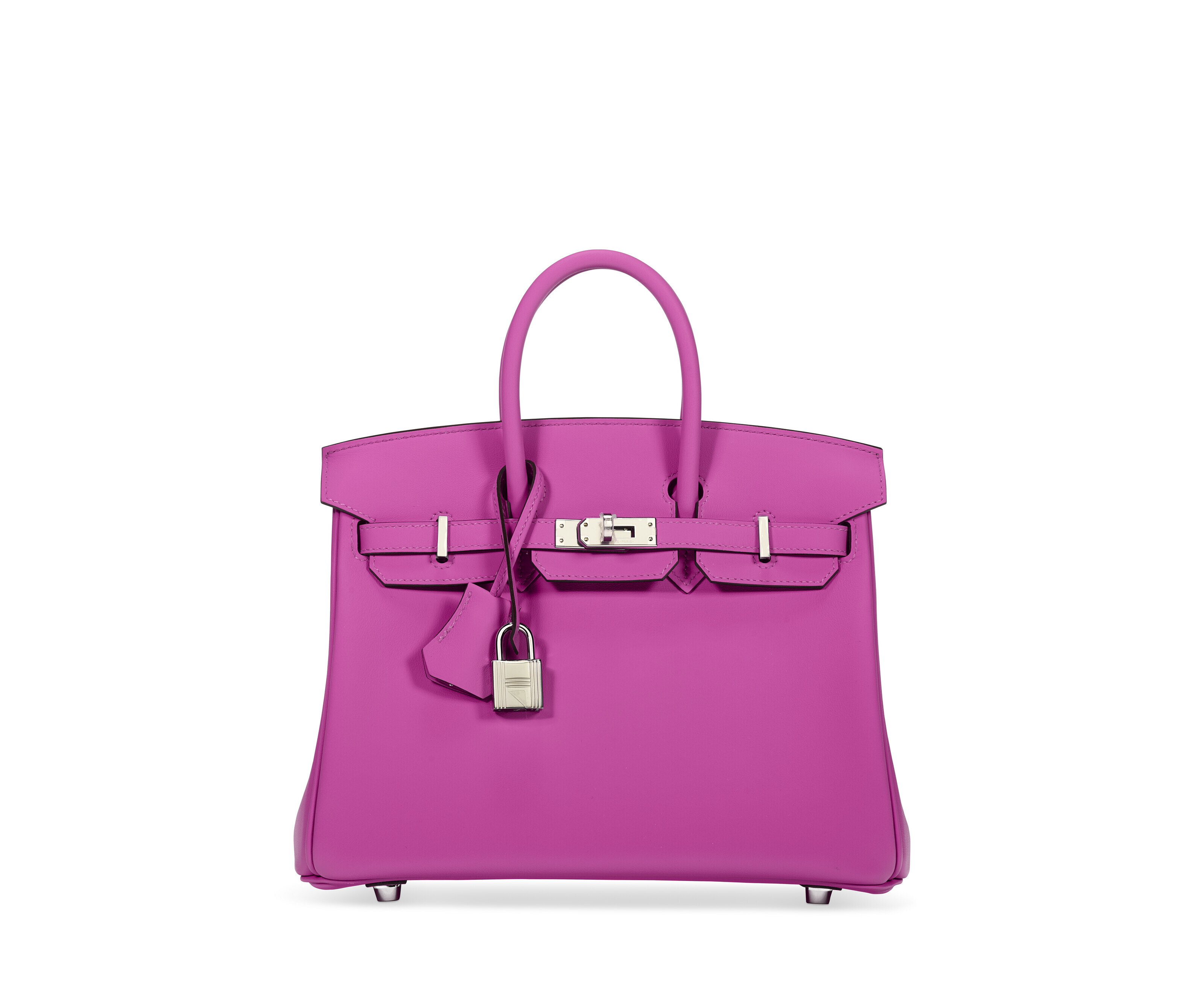A MAGNOLIA SWIFT LEATHER BIRKIN 25 WITH PALLADIUM HARDWARE, HERMÈS