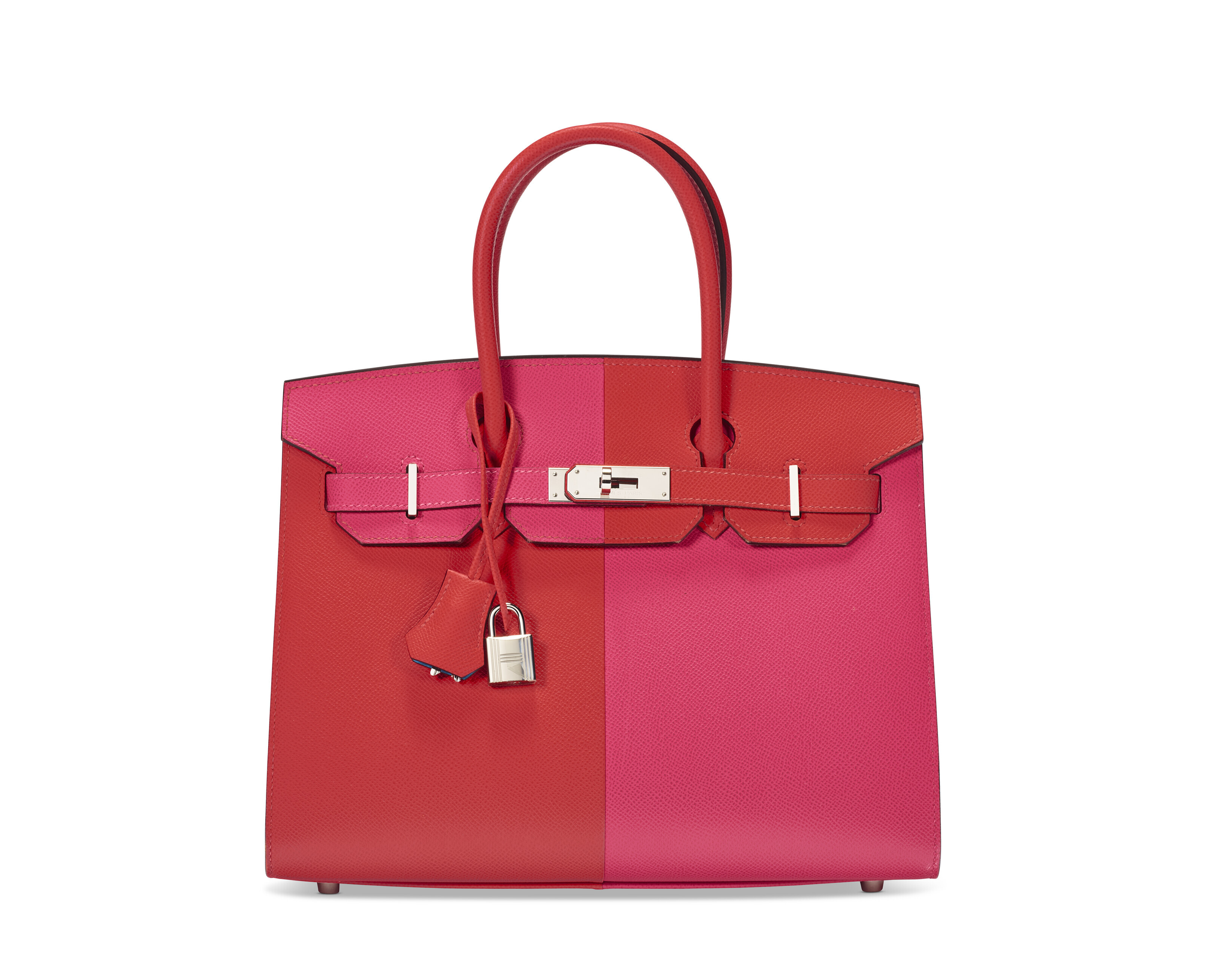 A MAGNOLIA SWIFT LEATHER BIRKIN 25 WITH PALLADIUM HARDWARE