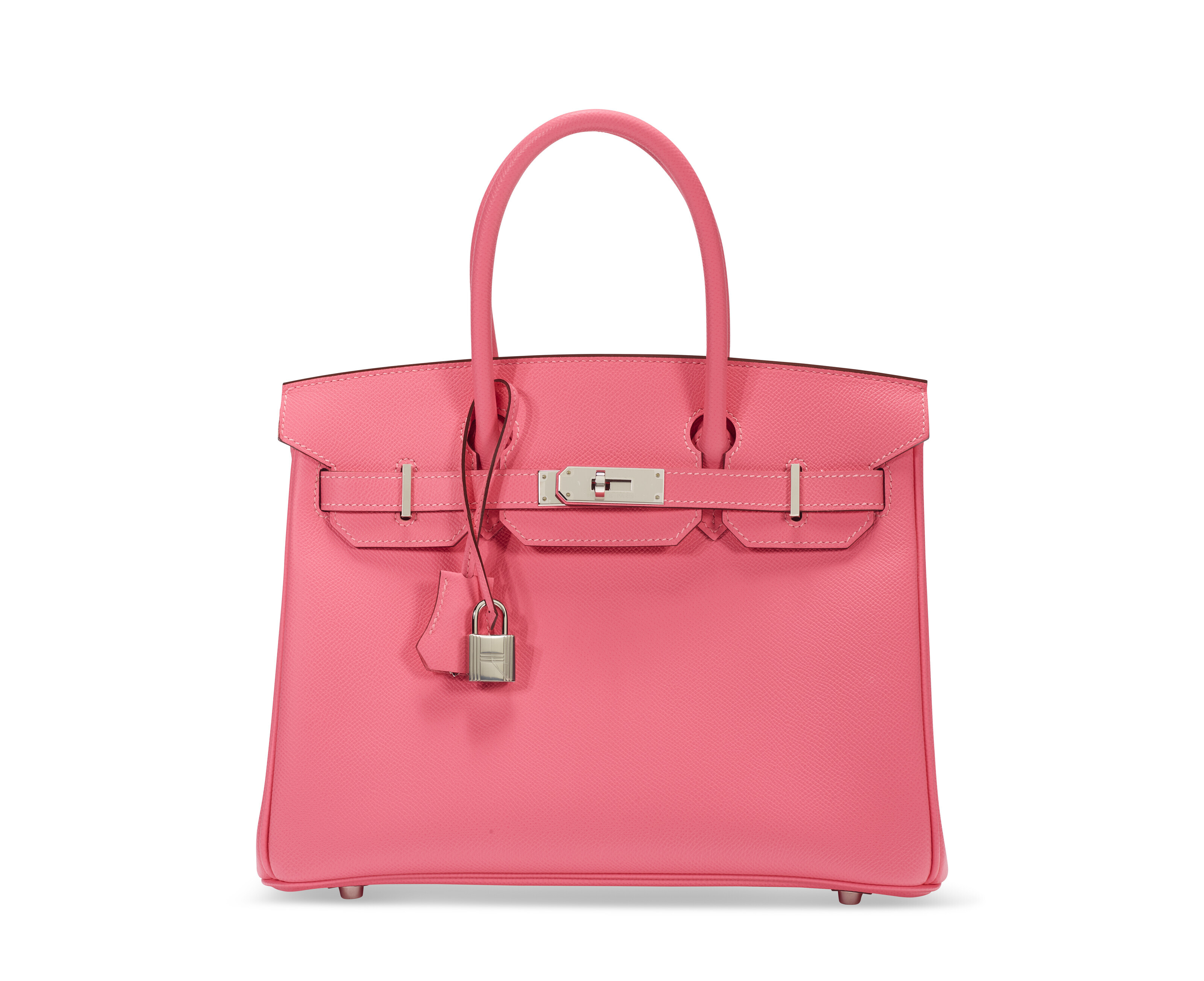 A ROUGE VIF SWIFT LEATHER BIRKIN 25 WITH PALLADIUM HARDWARE