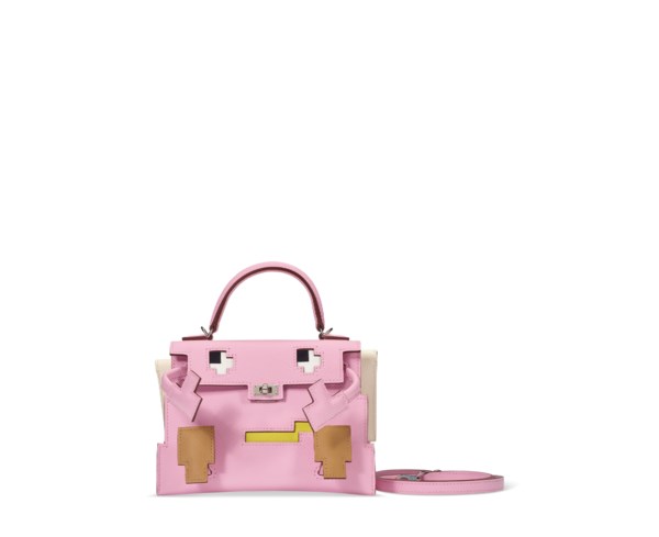 Limited Edition Mauve Sylvestre, Nata, Lime, and Chai Epsom Picto Quelle  Idole Kelly Doll Palladium Hardware, 2022, Handbags & Accessories, 2023