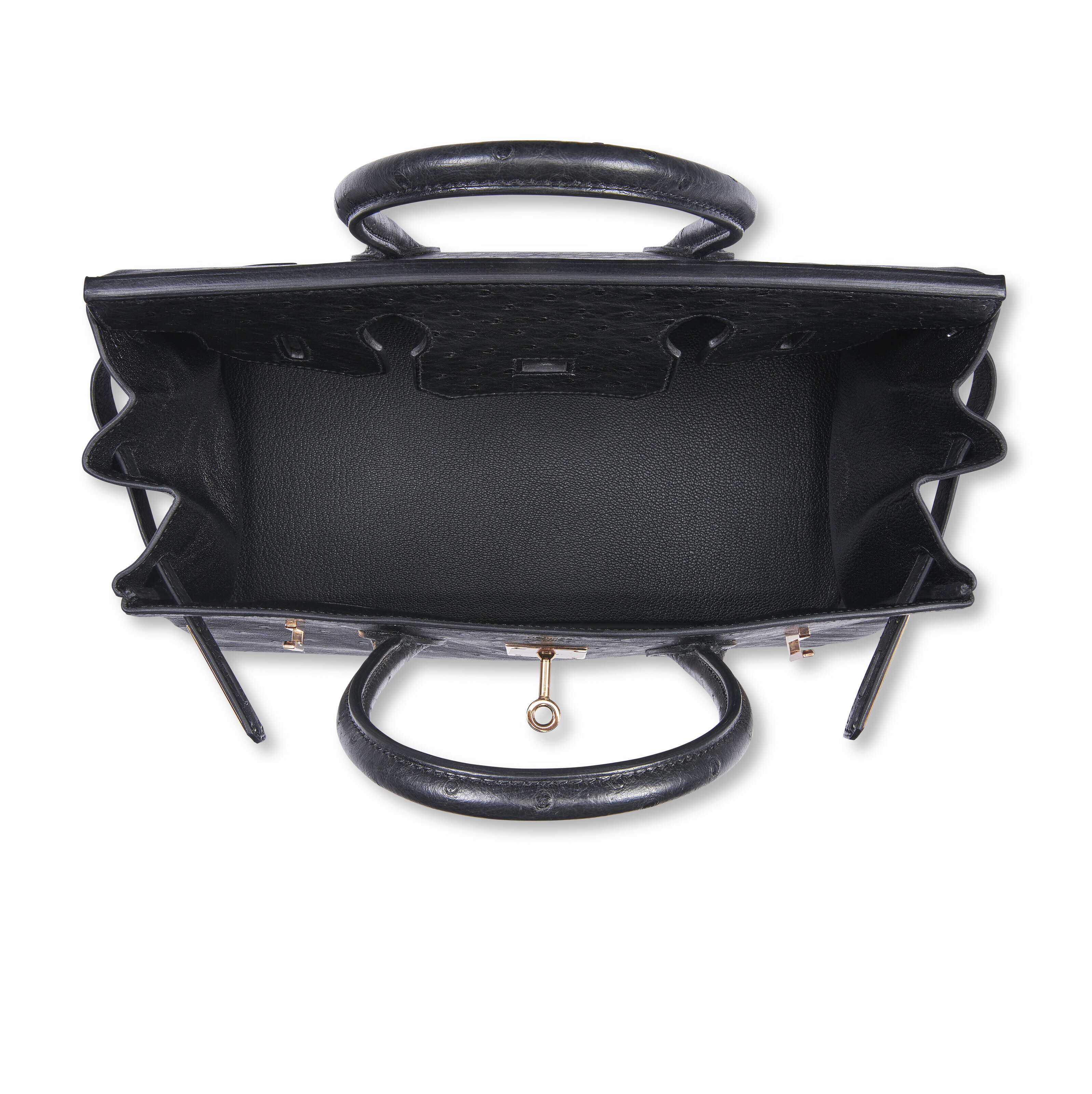 Hermes black ostrich birkin bag shop