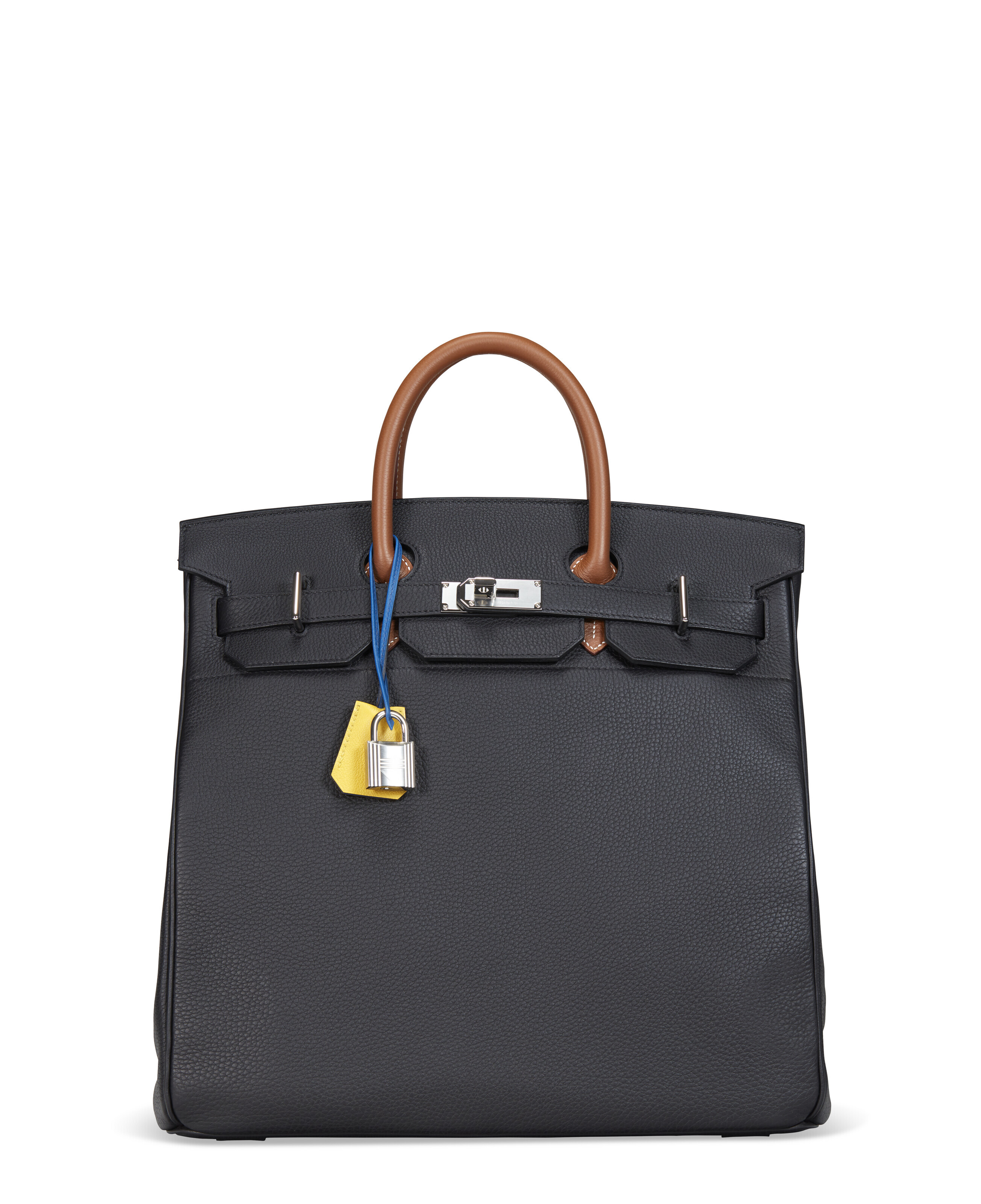 A LIMITED EDITION TOILE & BLACK SWIFT LEATHER CARGO HAC